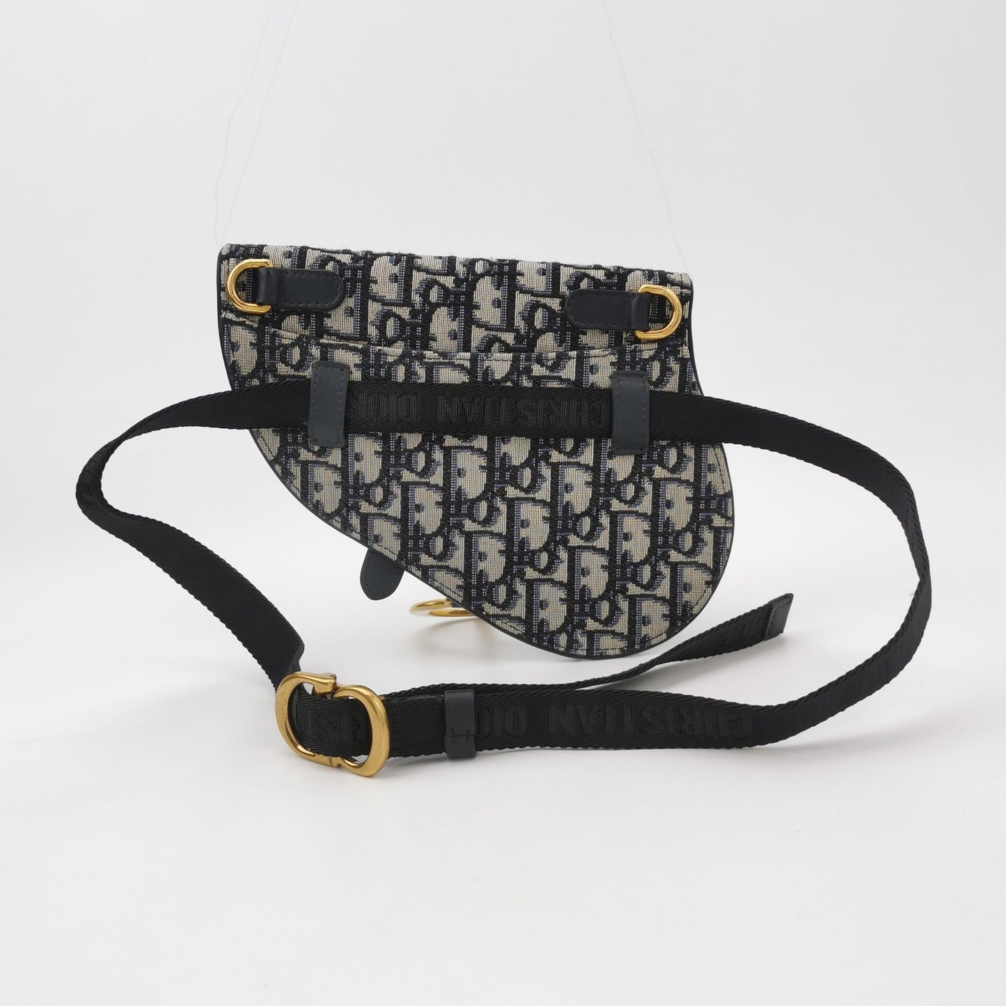 Dior - Saddle Bag - Cloth - Blue - (mini)