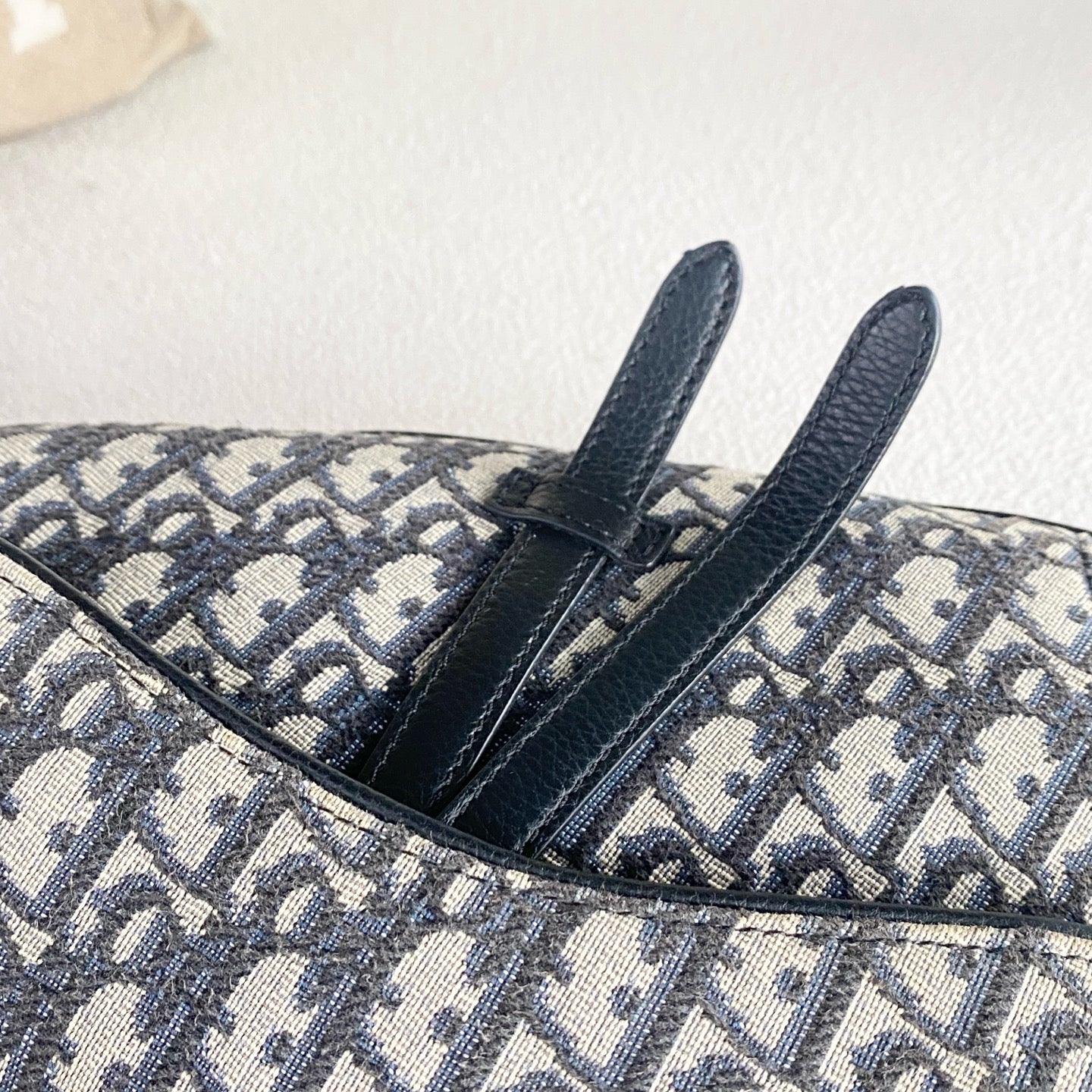 Dior - Saddle Bag - Cloth - Blue - (Other)