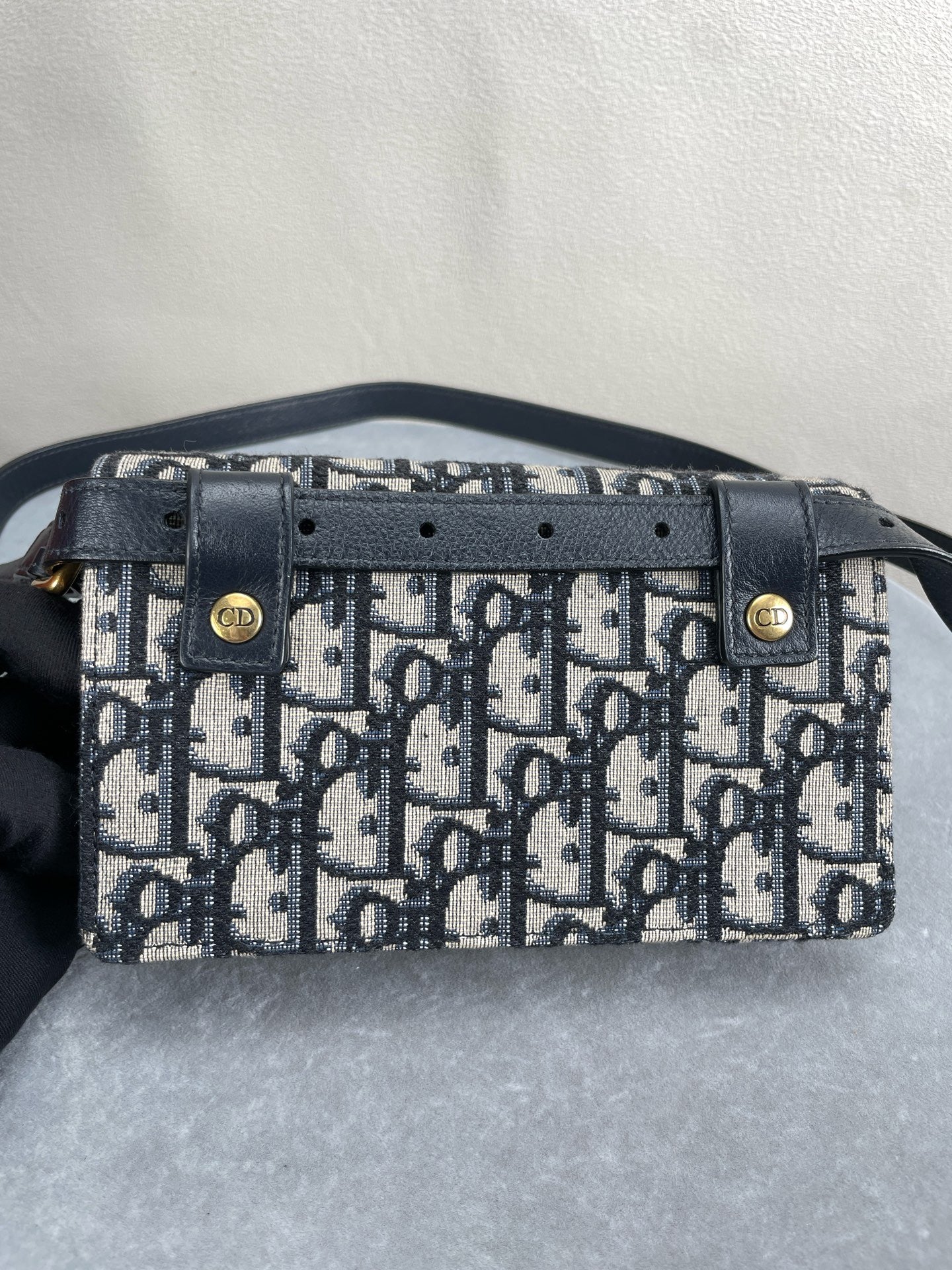 Dior - Saddle Bag - Cloth - Brown - (mini)