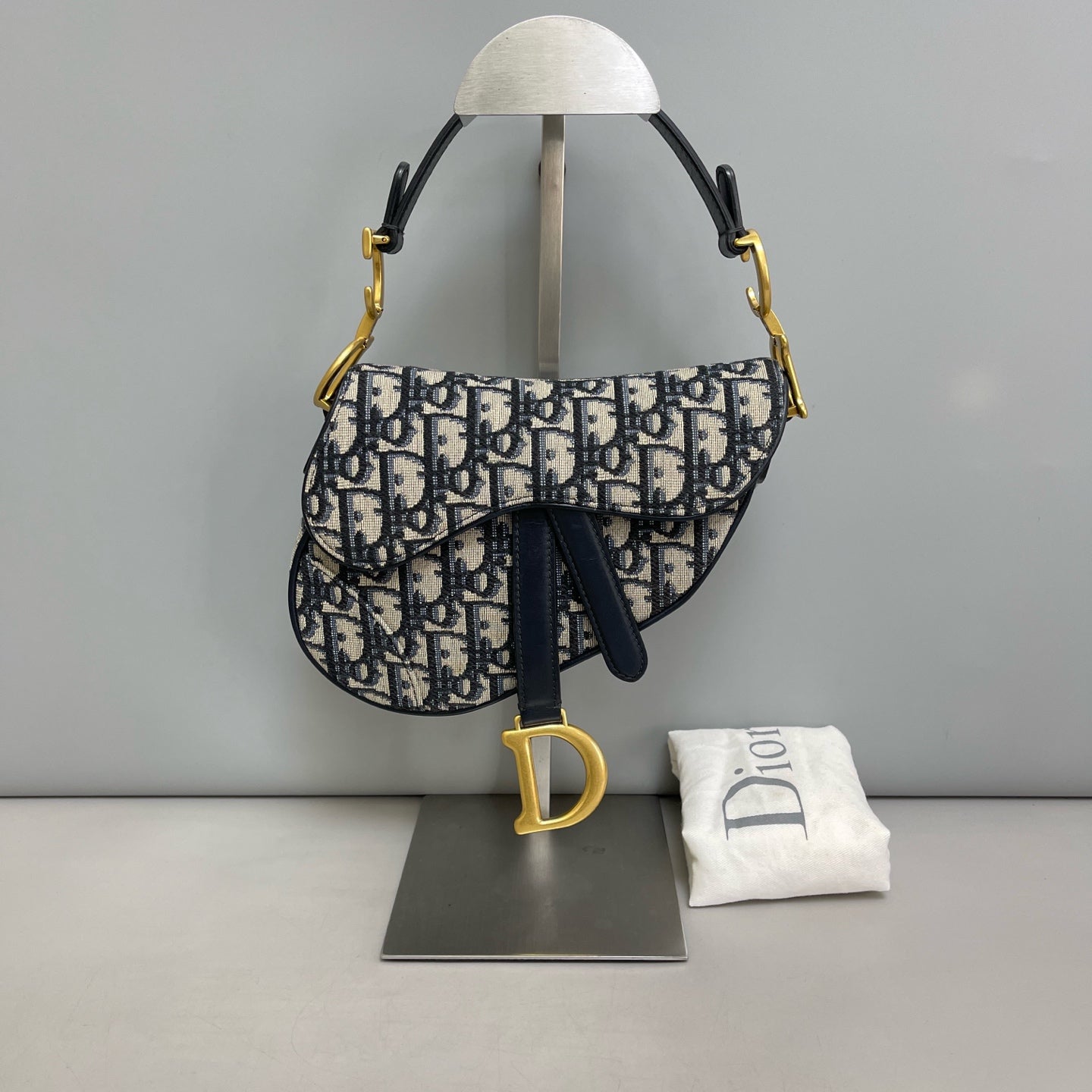Dior - Saddle Bag - Cloth - Brown - (small)
