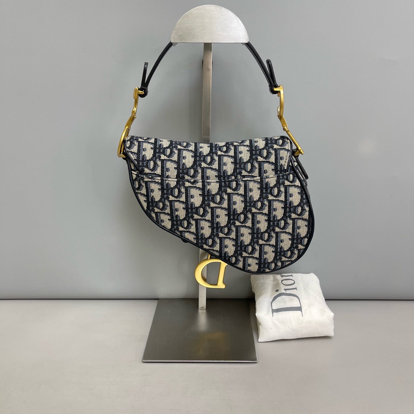 Dior - Saddle Bag - Cloth - Brown - (small)