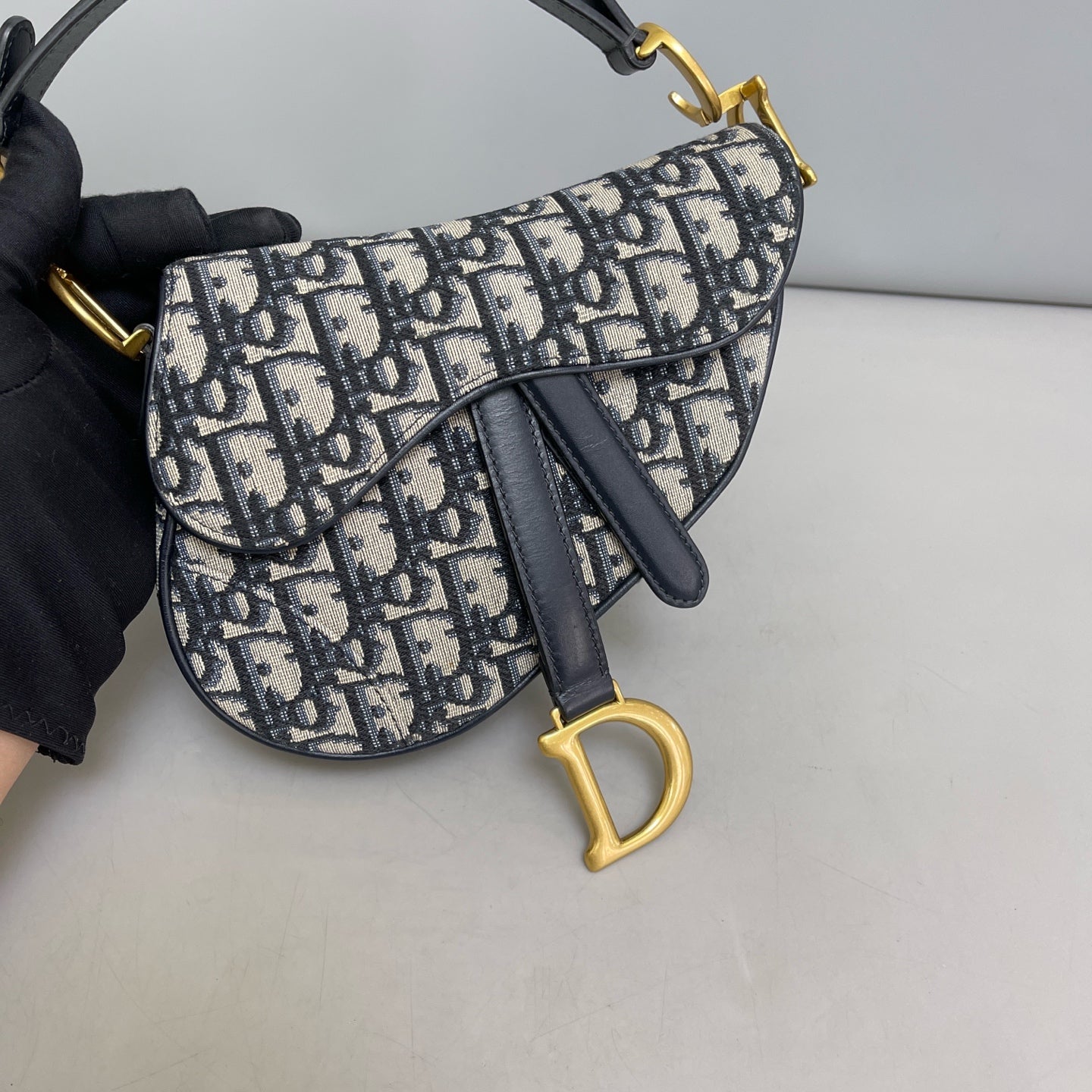 Dior - Saddle Bag - Cloth - Brown - (small)