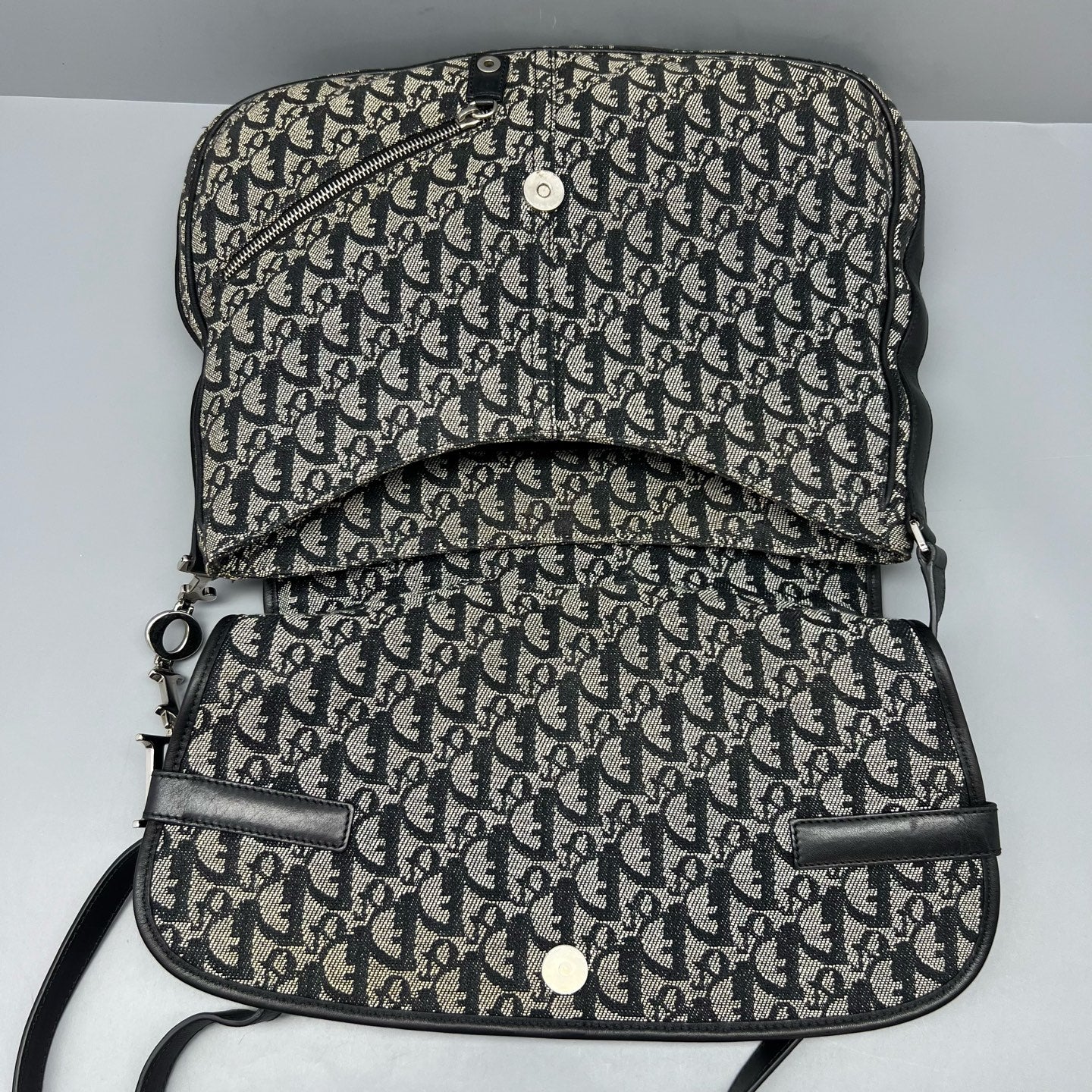 Dior - Saddle bag - Cloth - Multicolour - (Large)