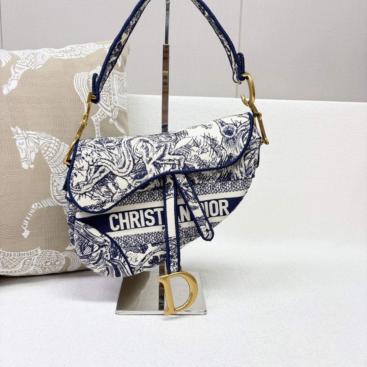 Dior - Saddle Bag - Cloth - Multicolour - (medium)