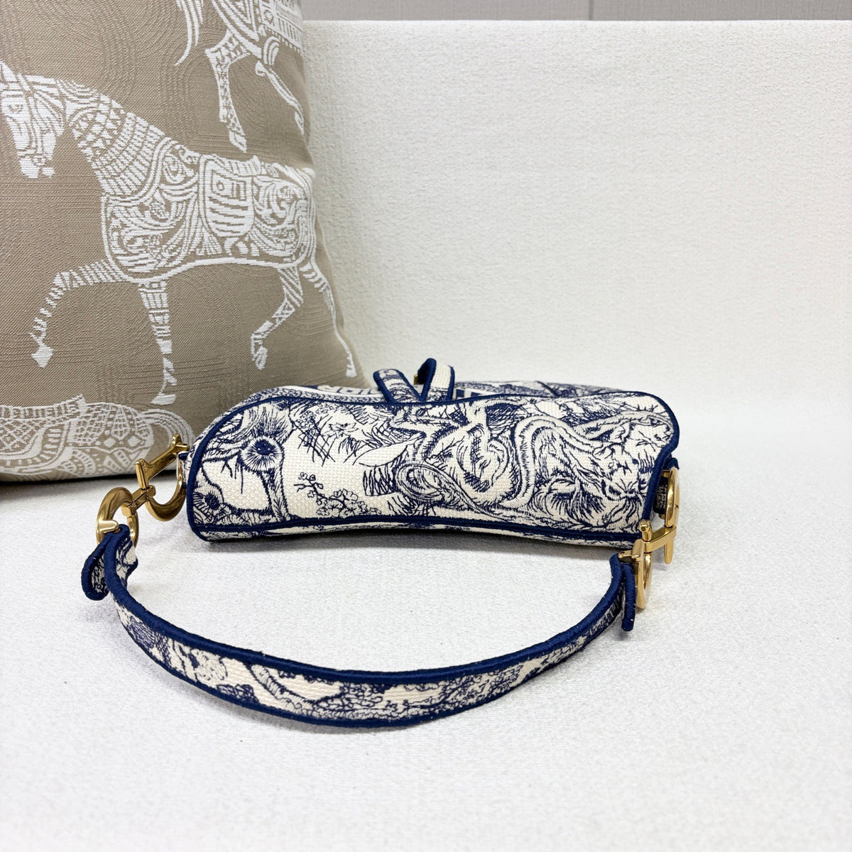 Dior - Saddle Bag - Cloth - Multicolour - (medium)