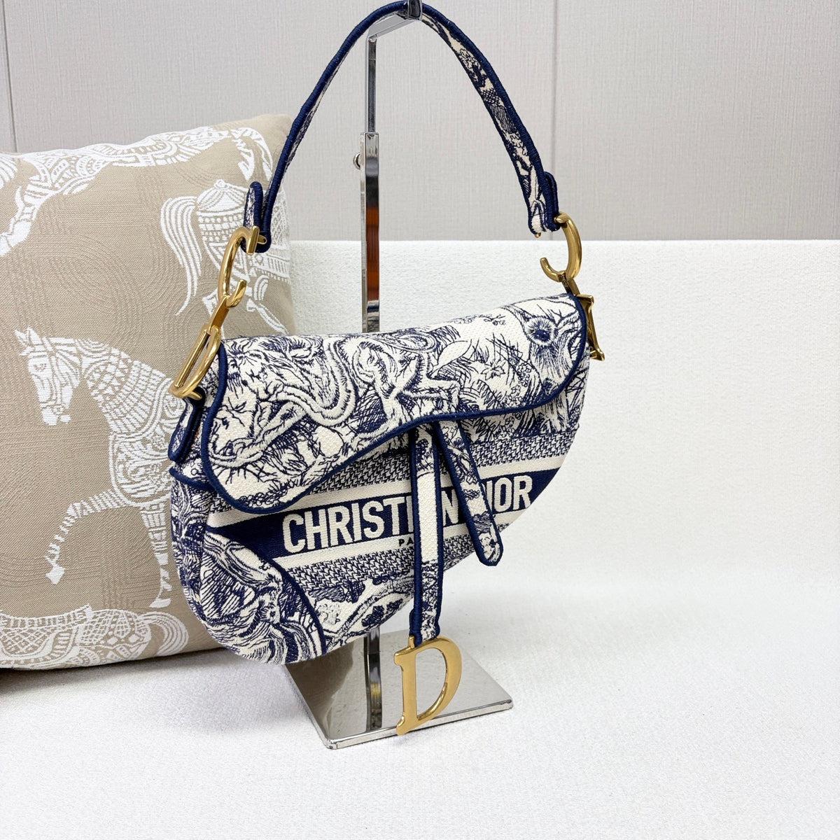 Dior - Saddle Bag - Cloth - Multicolour - (medium)