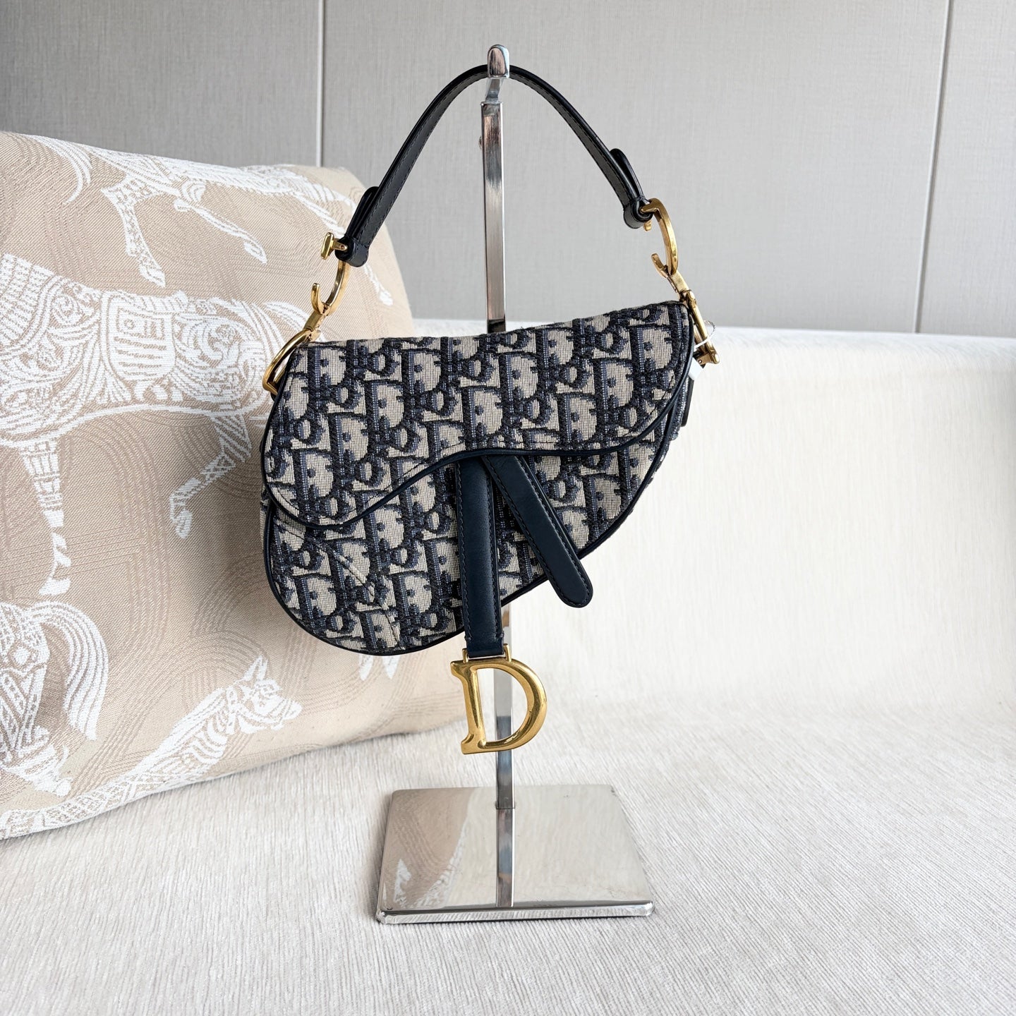 Dior - Saddle Bag - Cloth - Multicolour - (Small)