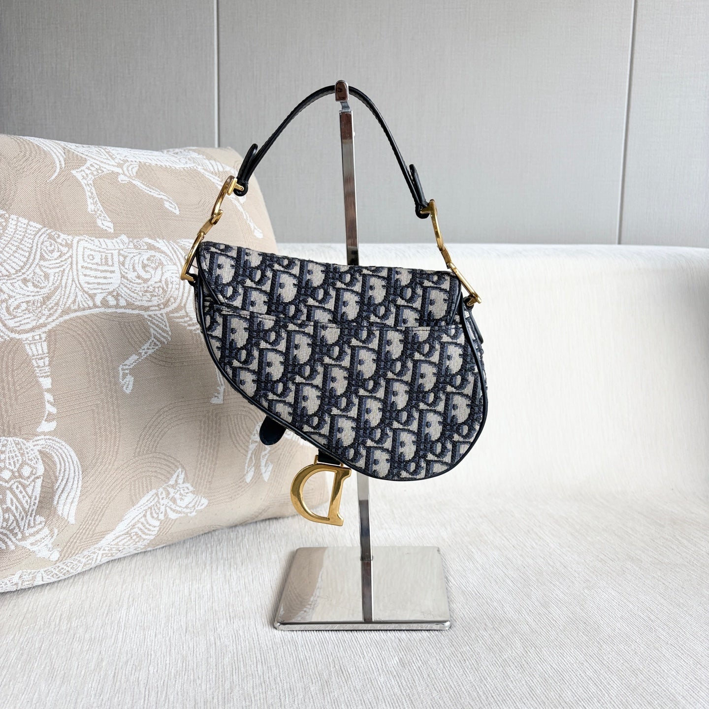 Dior - Saddle Bag - Cloth - Multicolour - (Small)