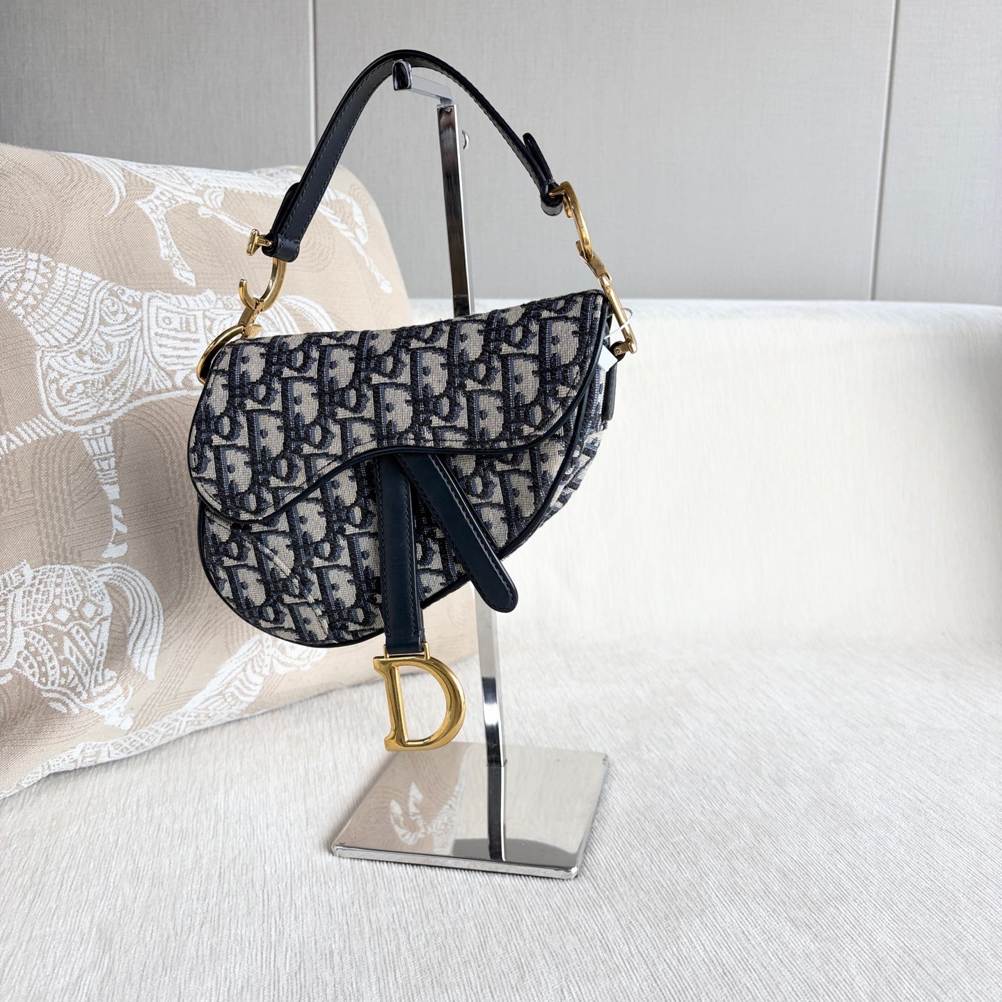 Dior - Saddle Bag - Cloth - Multicolour - (Small)