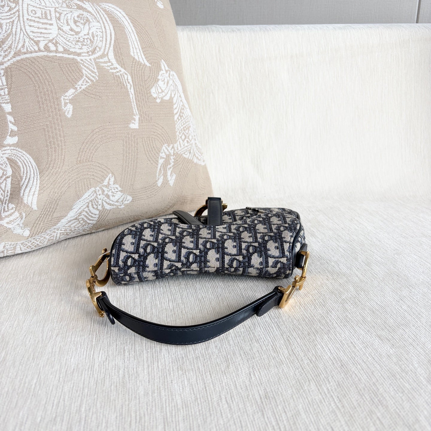 Dior - Saddle Bag - Cloth - Multicolour - (Small)