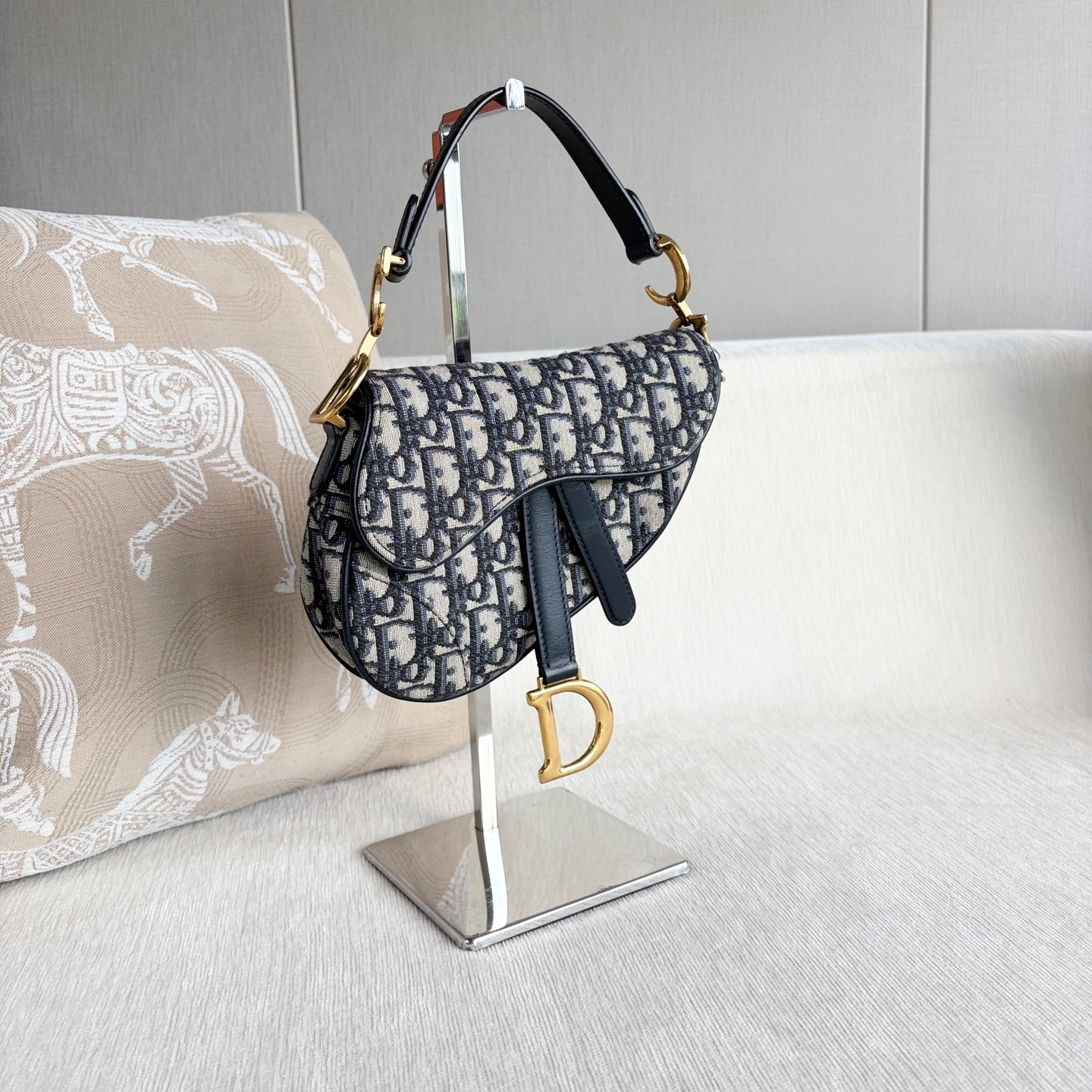 Dior - Saddle Bag - Cloth - Multicolour - (Small)