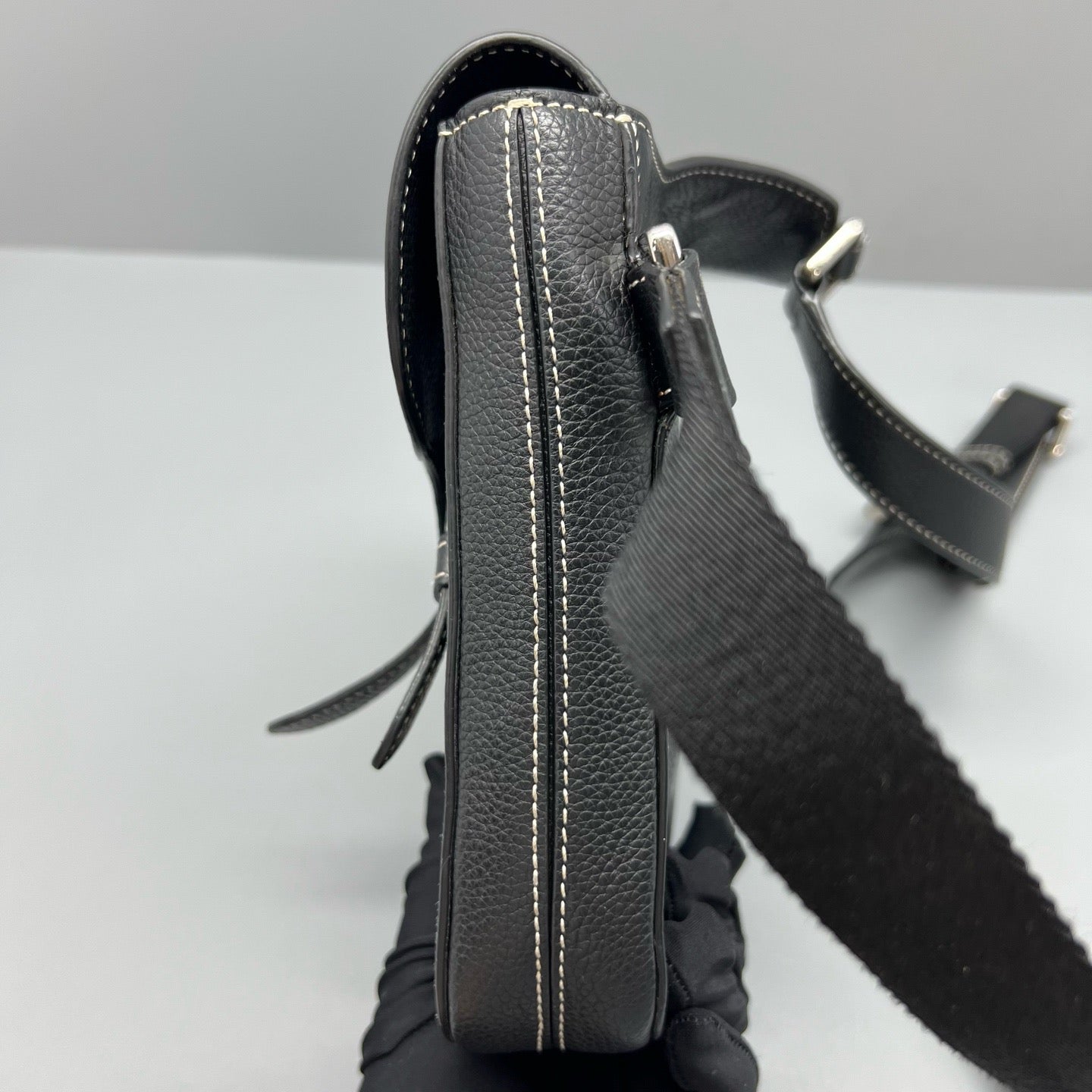 Dior - Saddle Bag Collaboration - Leather - Black - (mini)