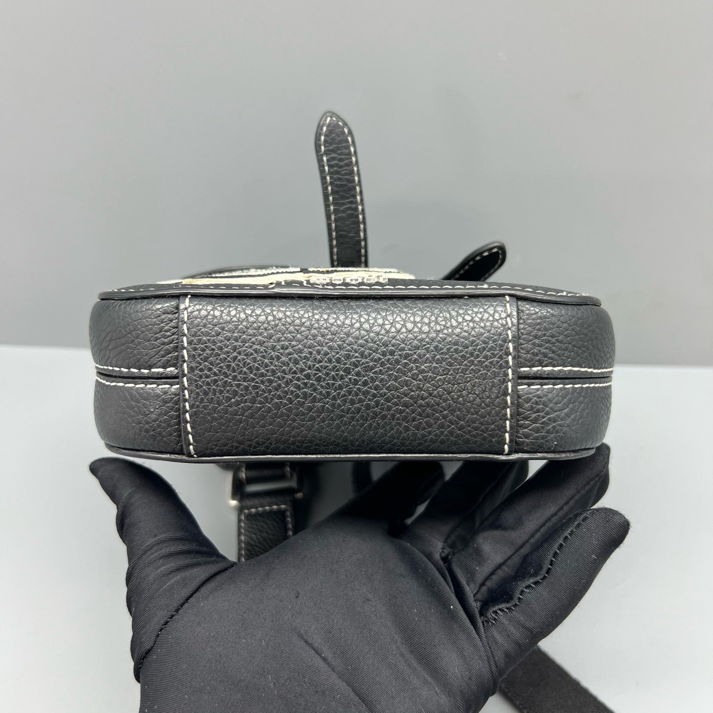 Dior - Saddle Bag Collaboration - Leather - Black - (mini)