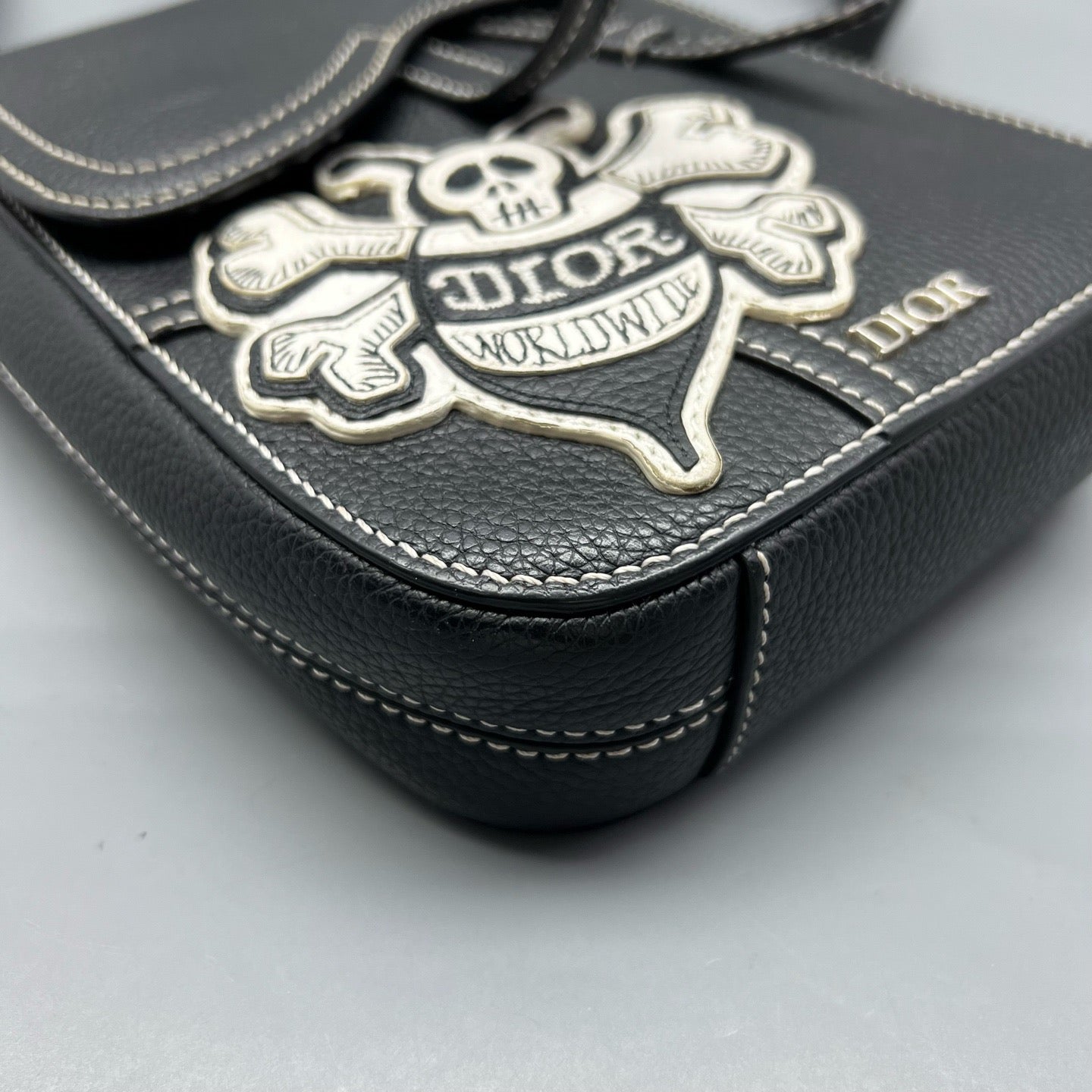 Dior - Saddle Bag Collaboration - Leather - Black - (mini)