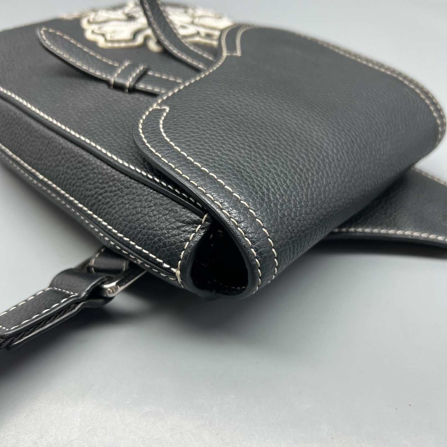 Dior - Saddle Bag Collaboration - Leather - Black - (mini)