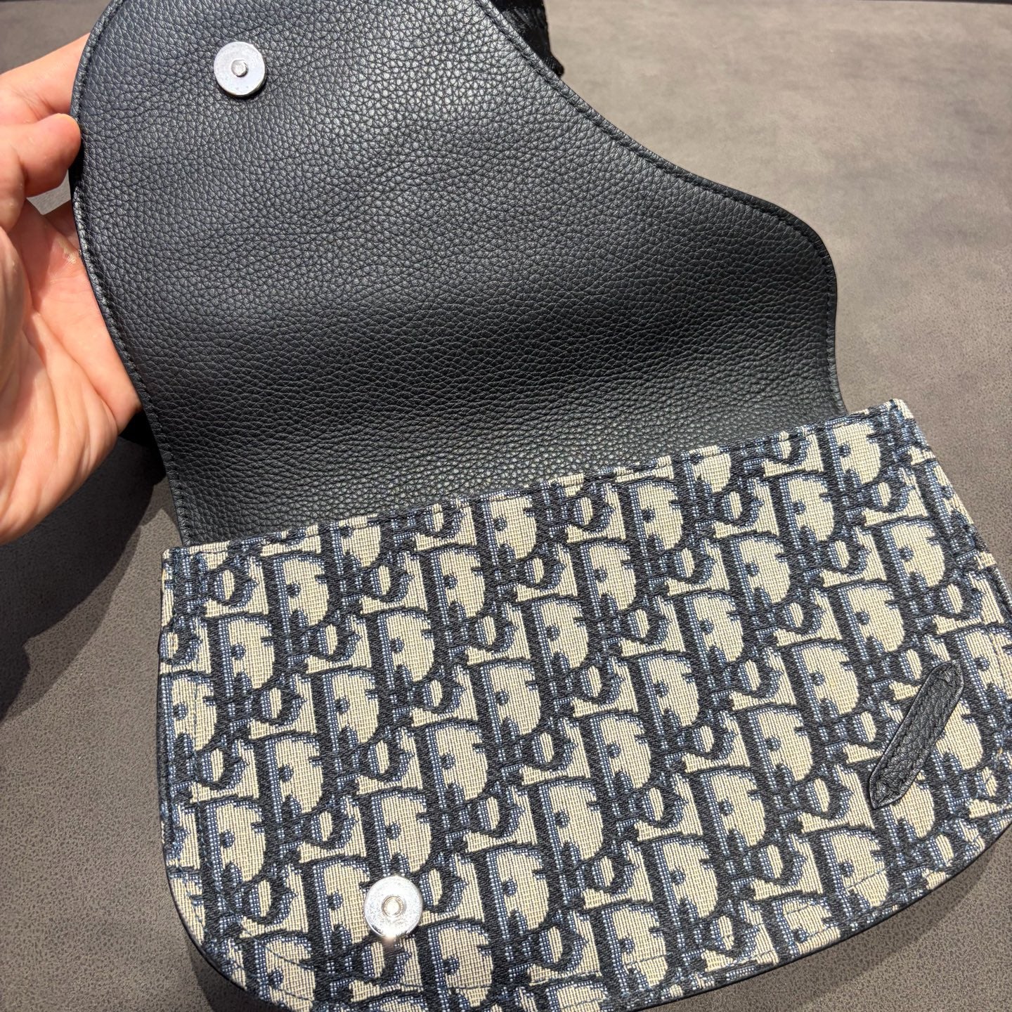 Dior - Saddle Bag - Leather - Beige - (small)