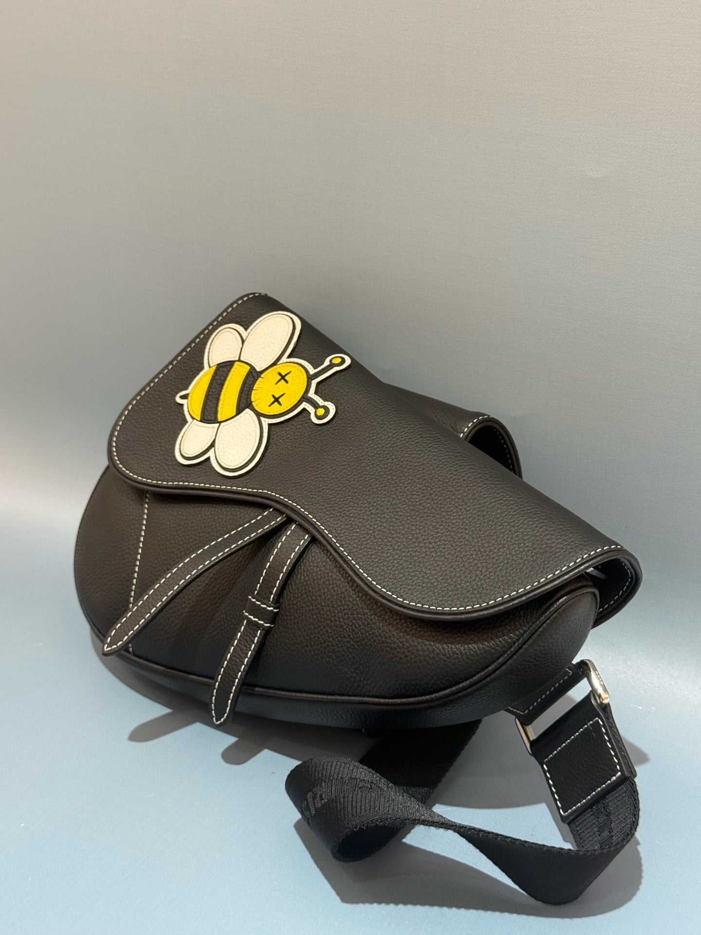 Dior - Saddle Bag - Leather - Black - (medium)