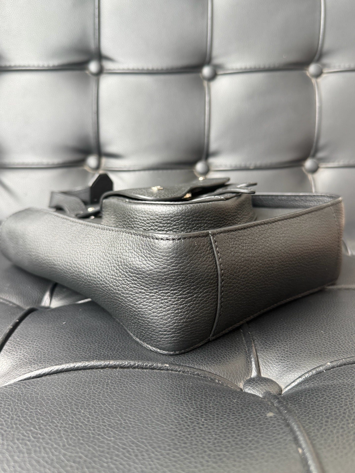 Dior - Saddle Bag - Leather - Black - (Medium)
