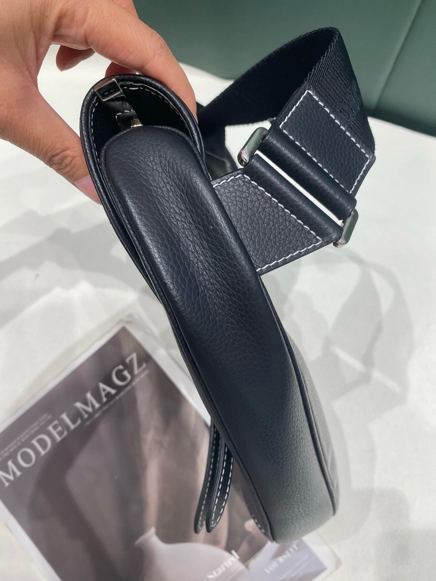 Dior - Saddle Bag - Leather - Black - (medium)
