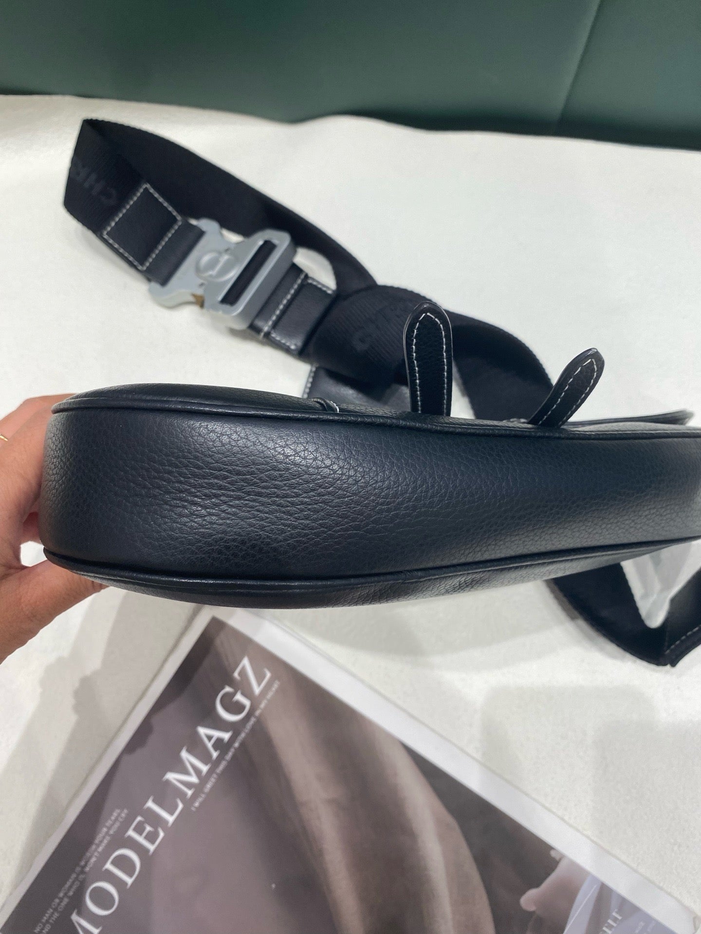Dior - Saddle Bag - Leather - Black - (medium)