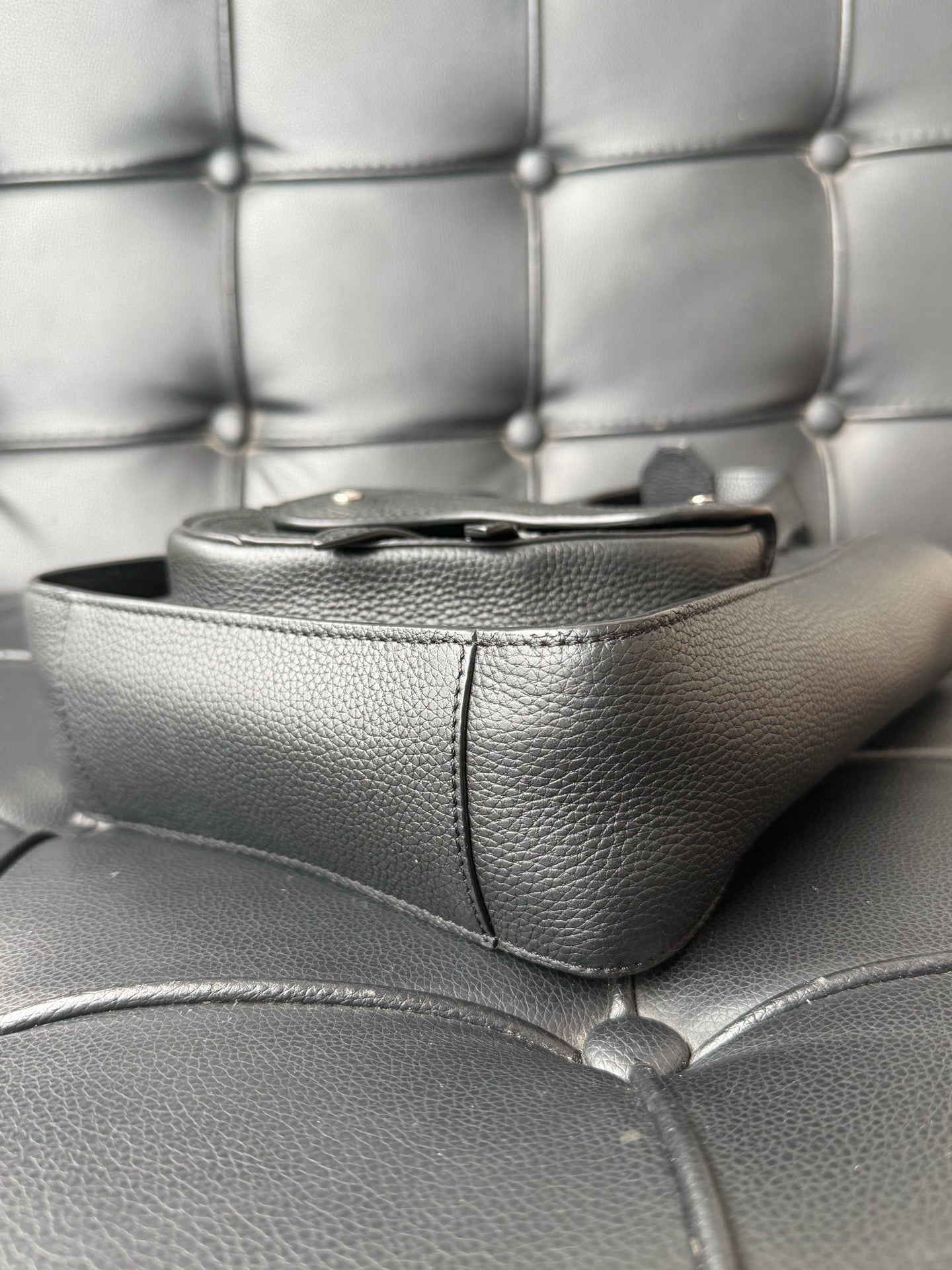 Dior - Saddle Bag - Leather - Black - (Medium)