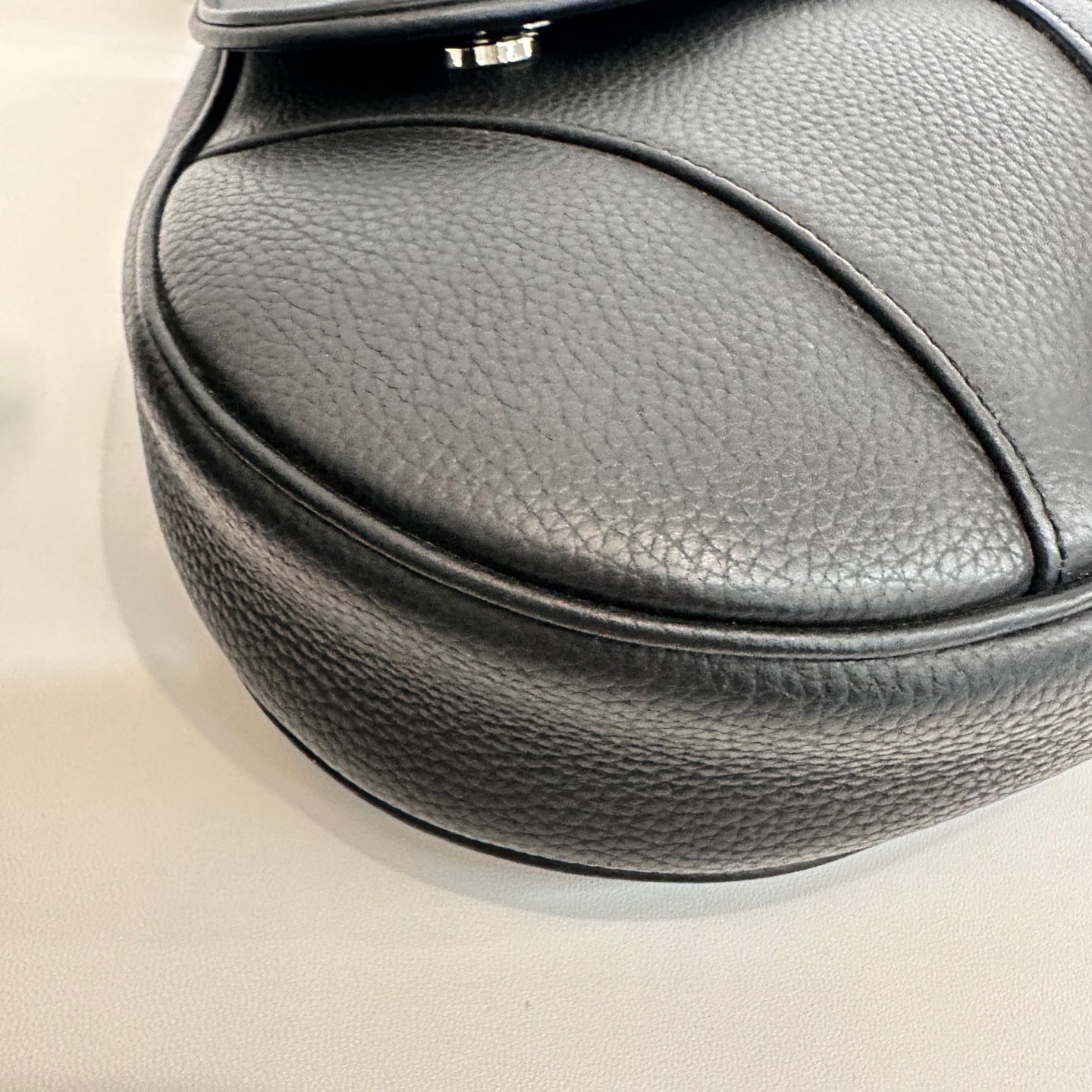 Dior - Saddle Bag - Leather - Black - (medium)