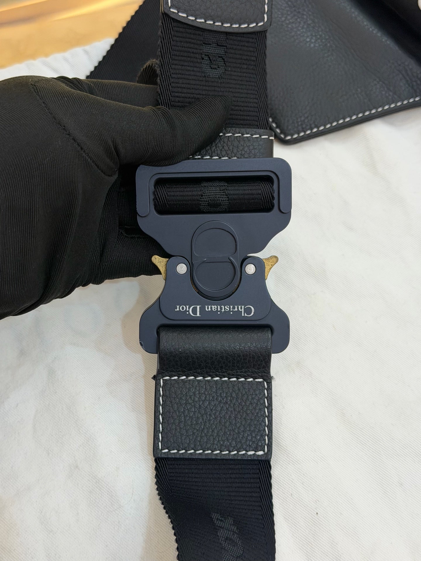 Dior - Saddle Bag - Leather - Black - (medium)