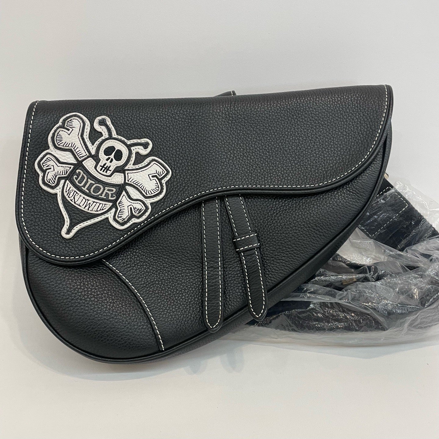 Dior - Saddle Bag - Leather - Black - (mini)