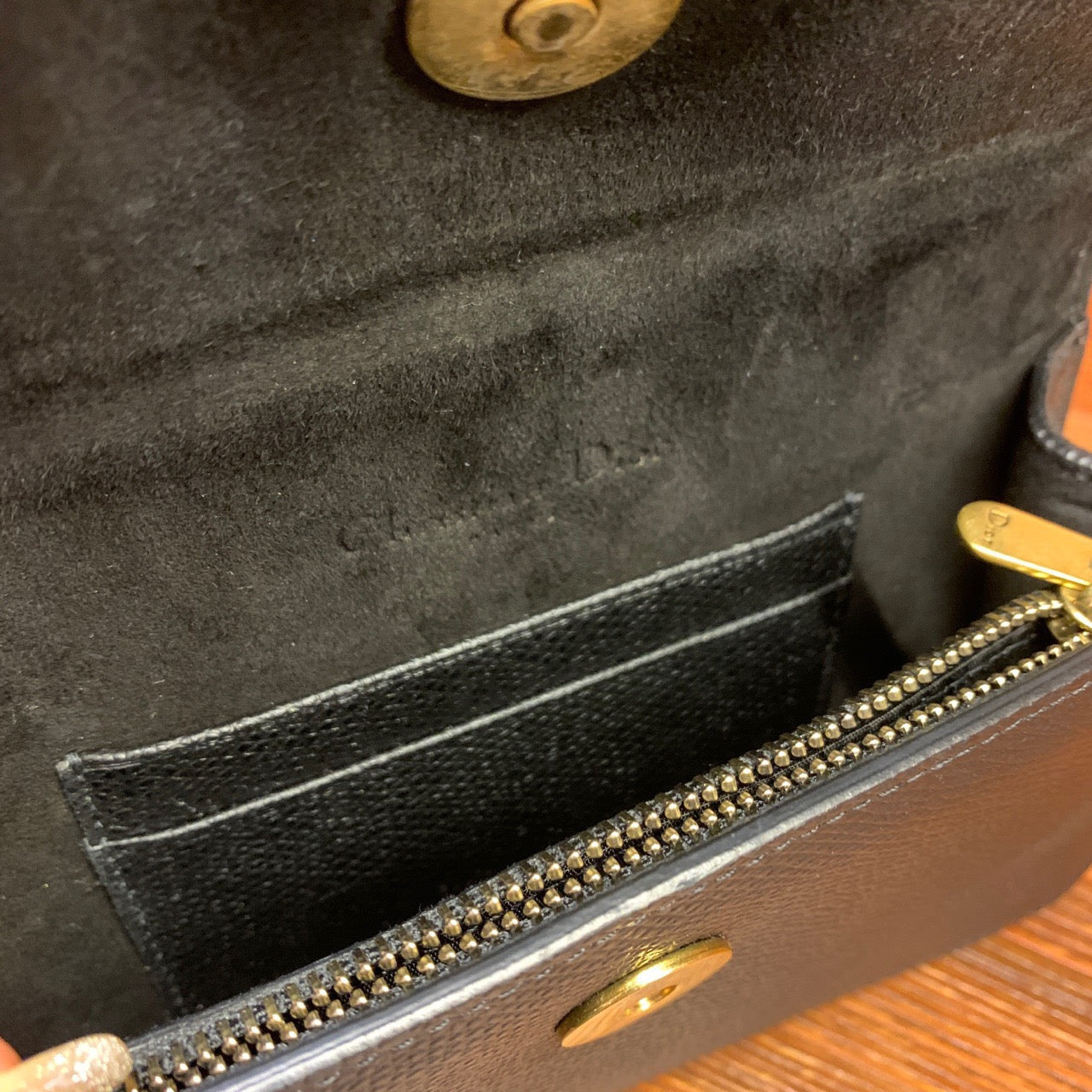 Dior - Saddle Bag - Leather - Black - (mini)