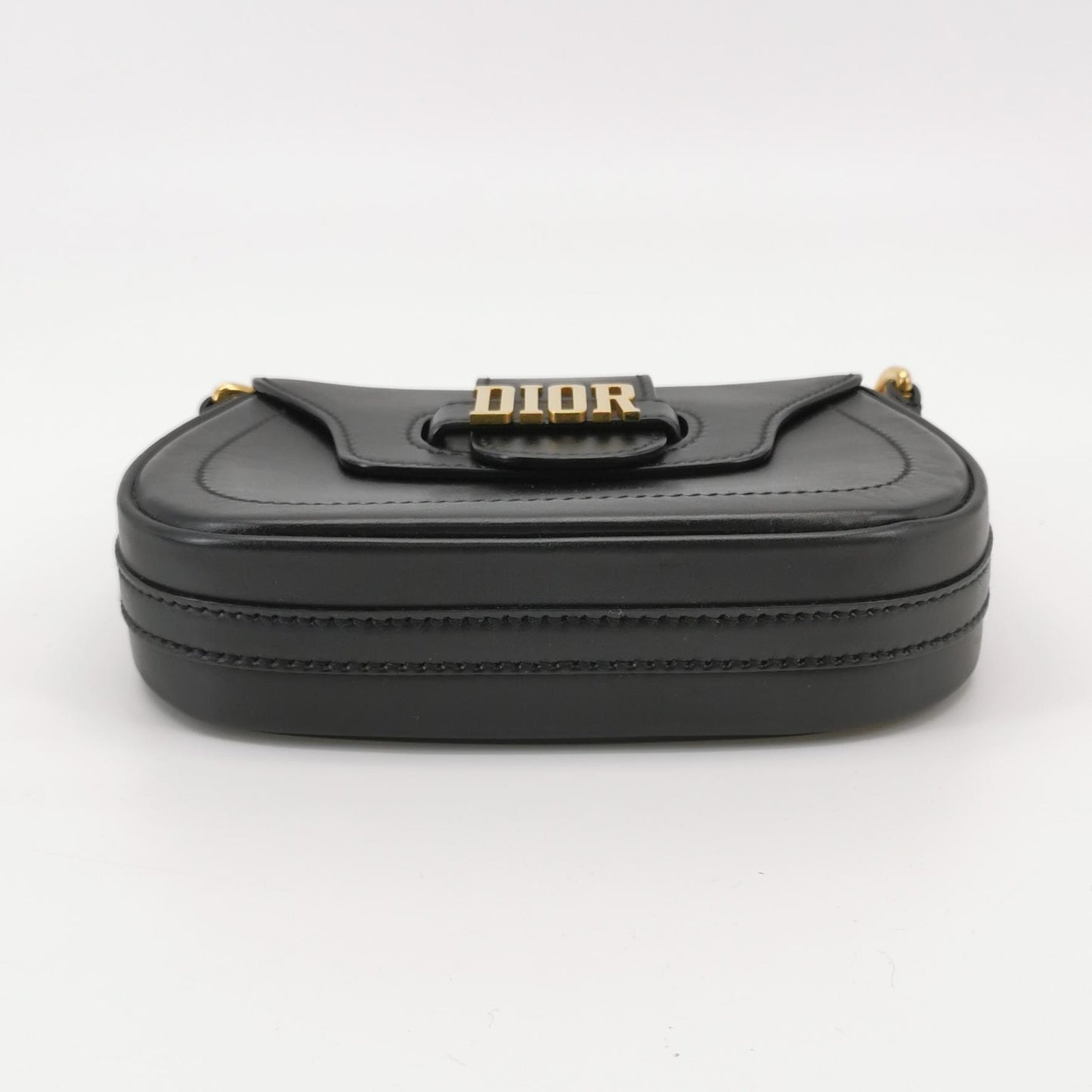 Dior - Saddle Bag - Leather - Black - (mini)