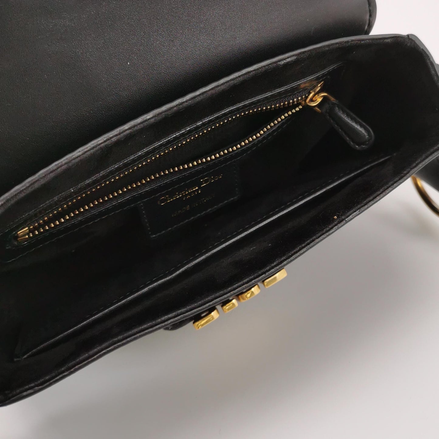 Dior - Saddle Bag - Leather - Black - (mini)