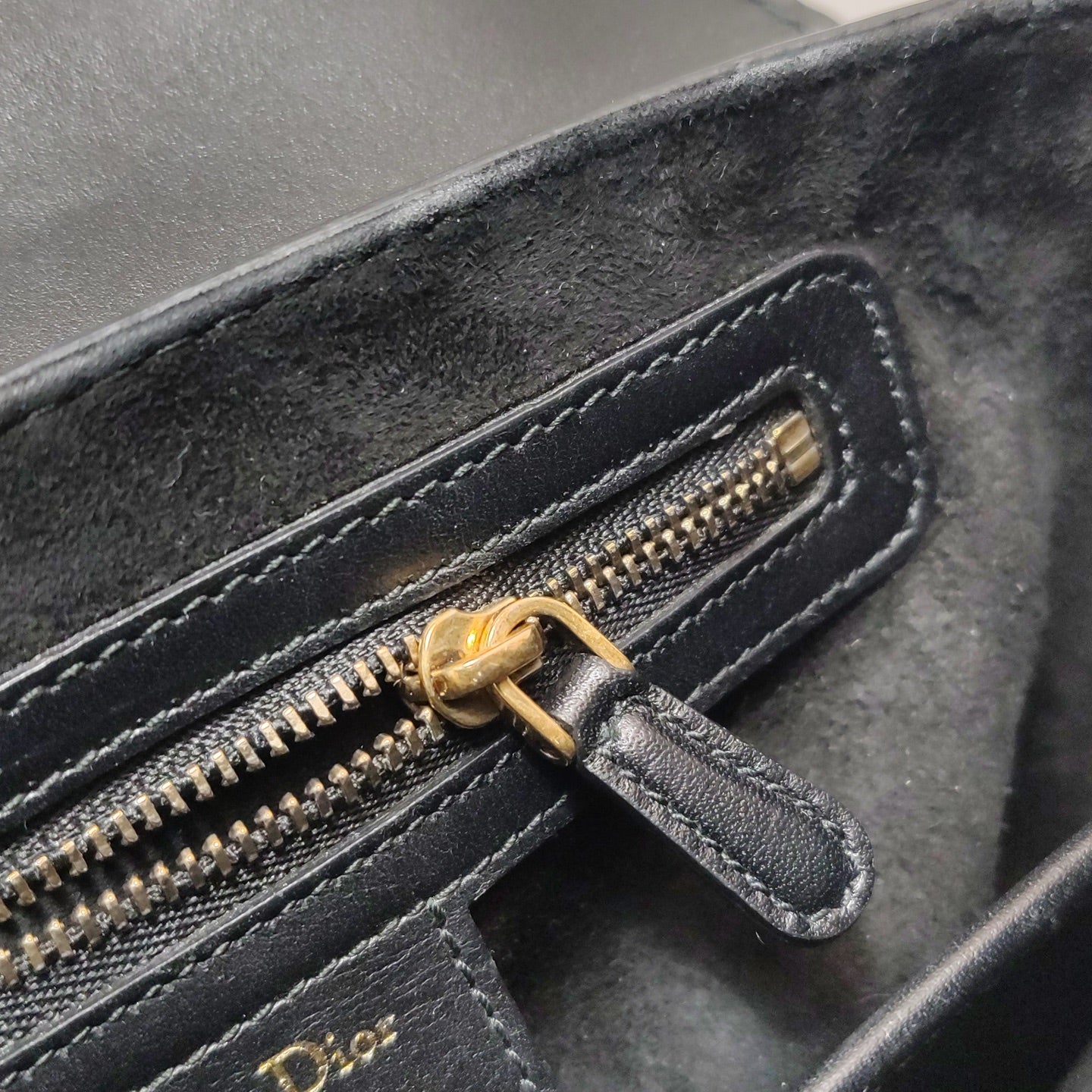 Dior - Saddle bag - Leather - Black - (mini)