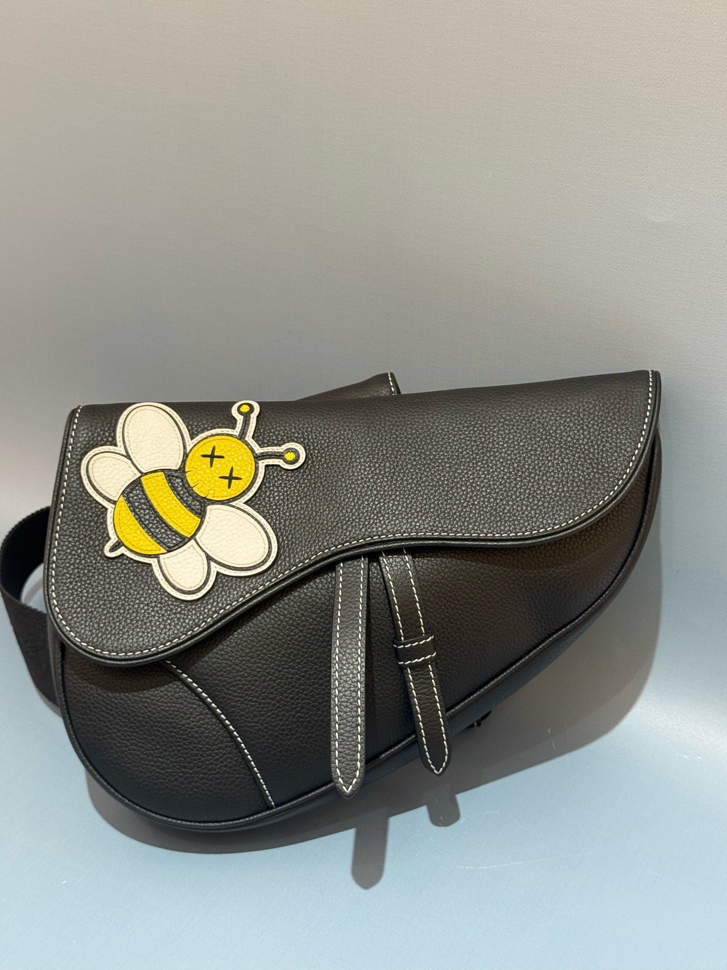 Dior - Saddle Bag - Leather - Black - (small)