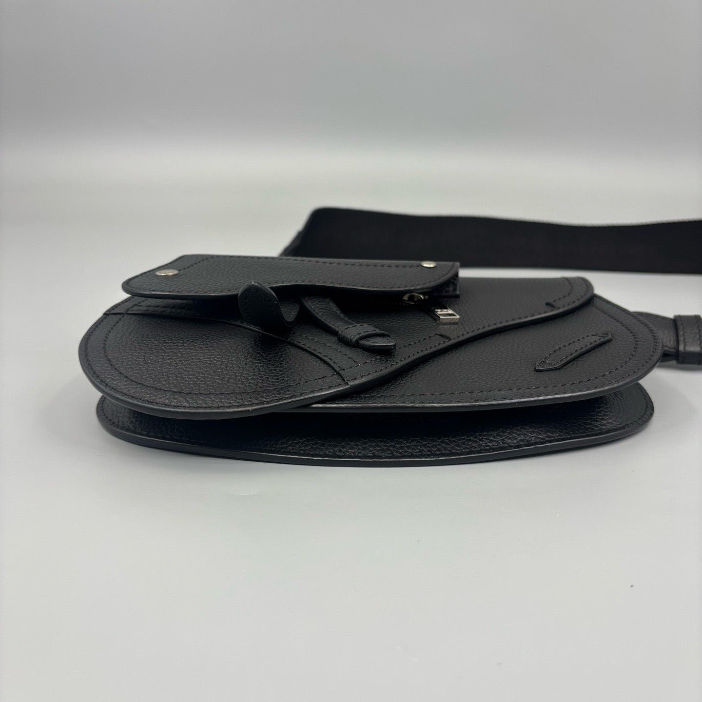 Dior - Saddle Bag - Leather - Black - (small)