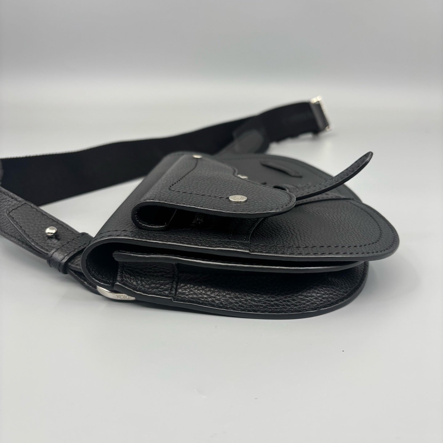 Dior - Saddle Bag - Leather - Black - (small)
