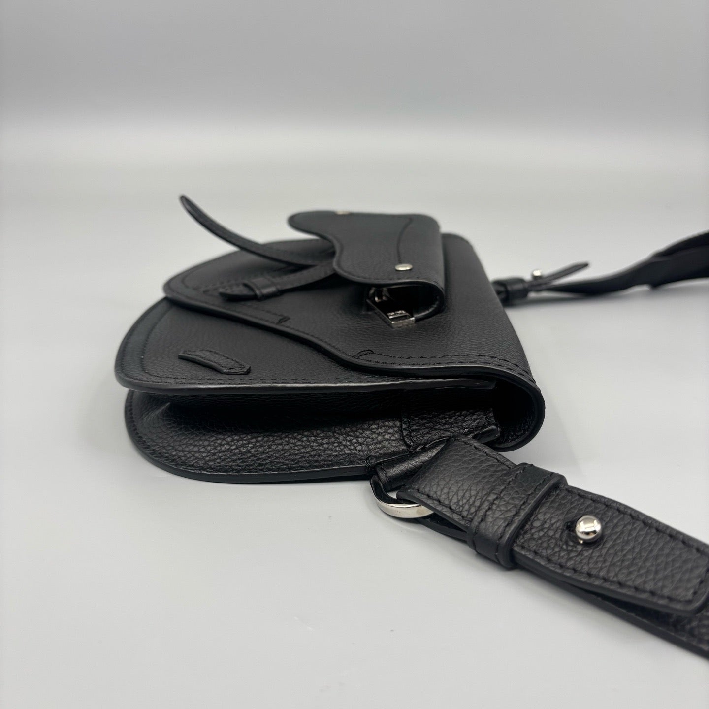 Dior - Saddle Bag - Leather - Black - (small)