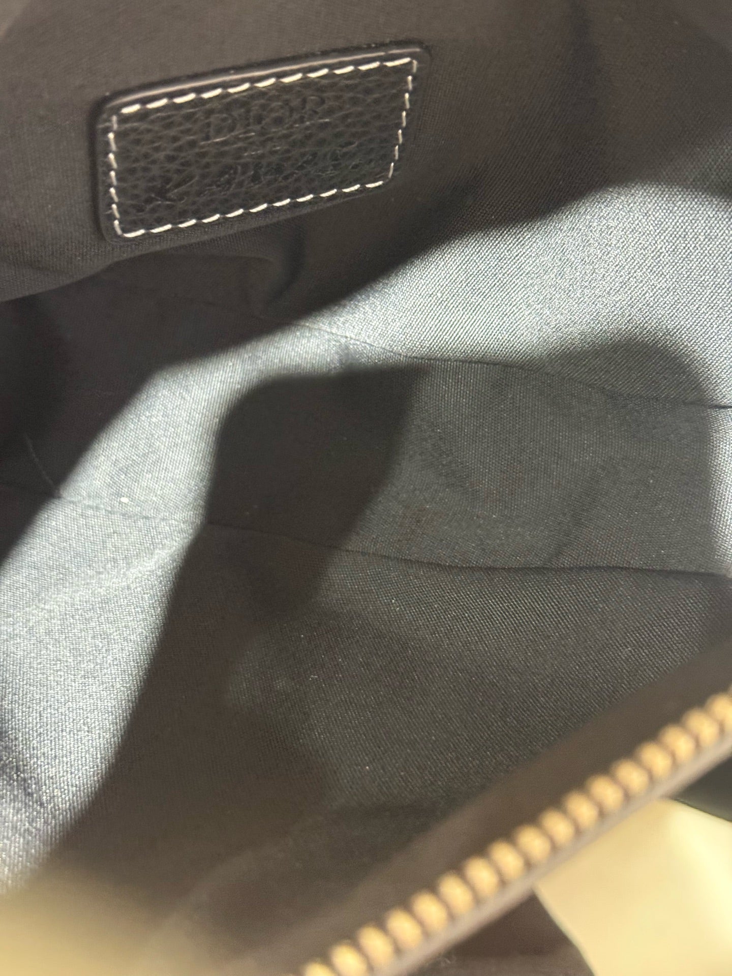 Dior - Saddle Bag - Leather - Black - (small)