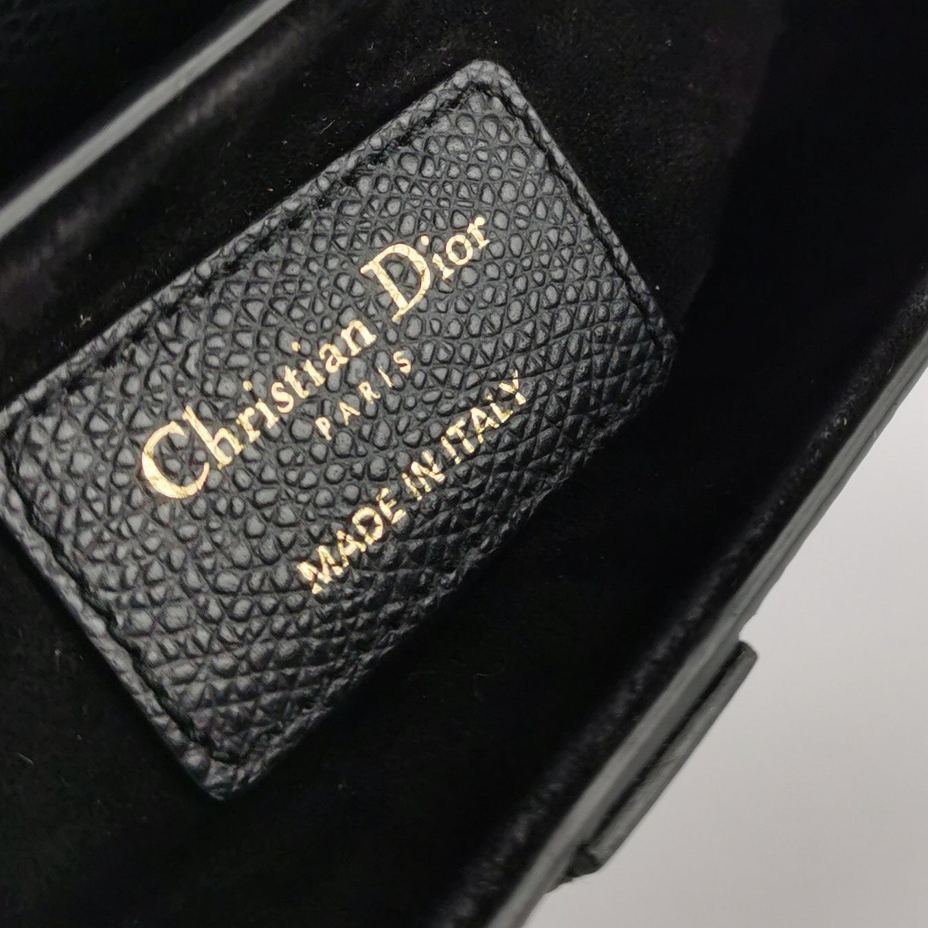 Dior - Saddle bag - Leather - Black - (Small)