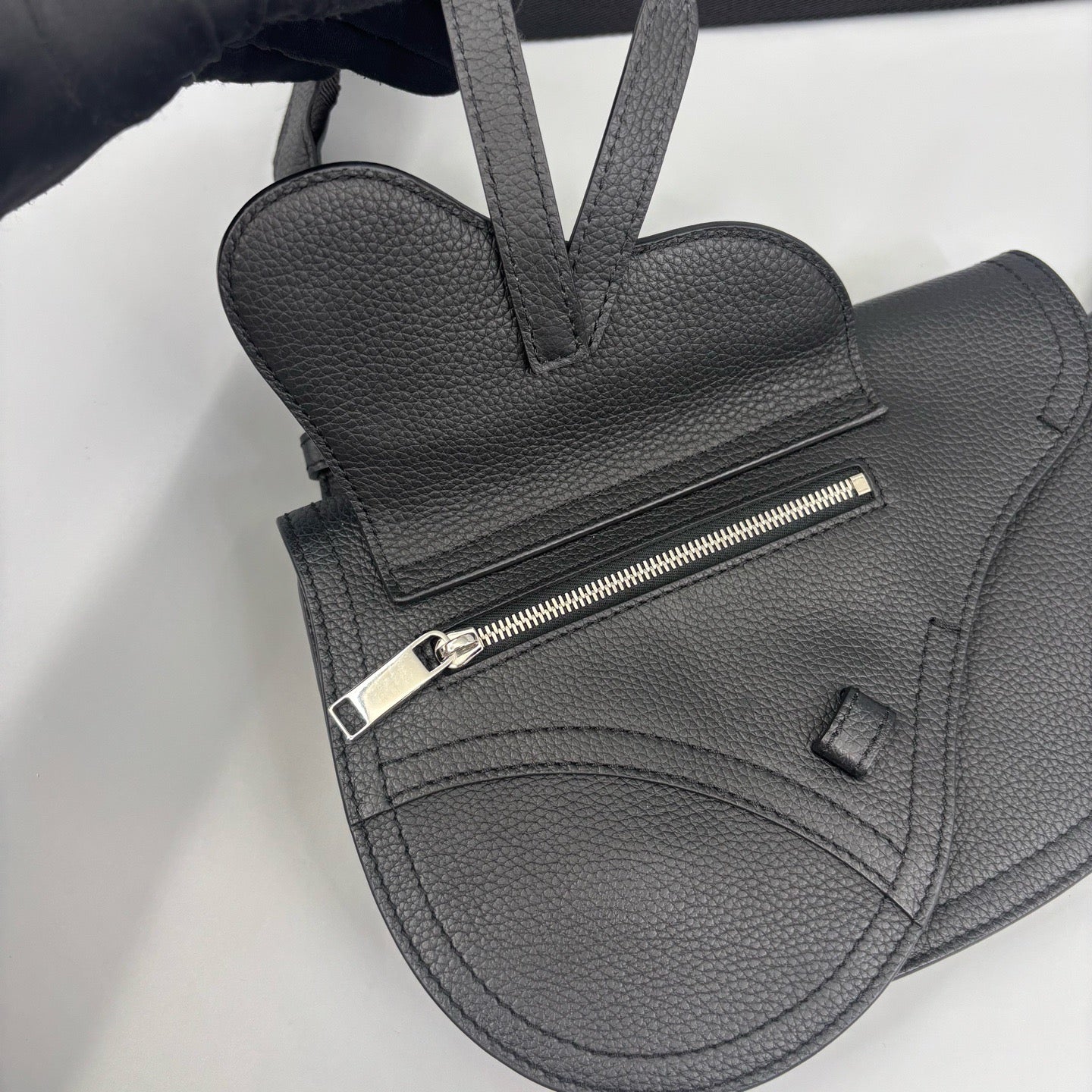 Dior - Saddle Bag - Leather - Black - (small)