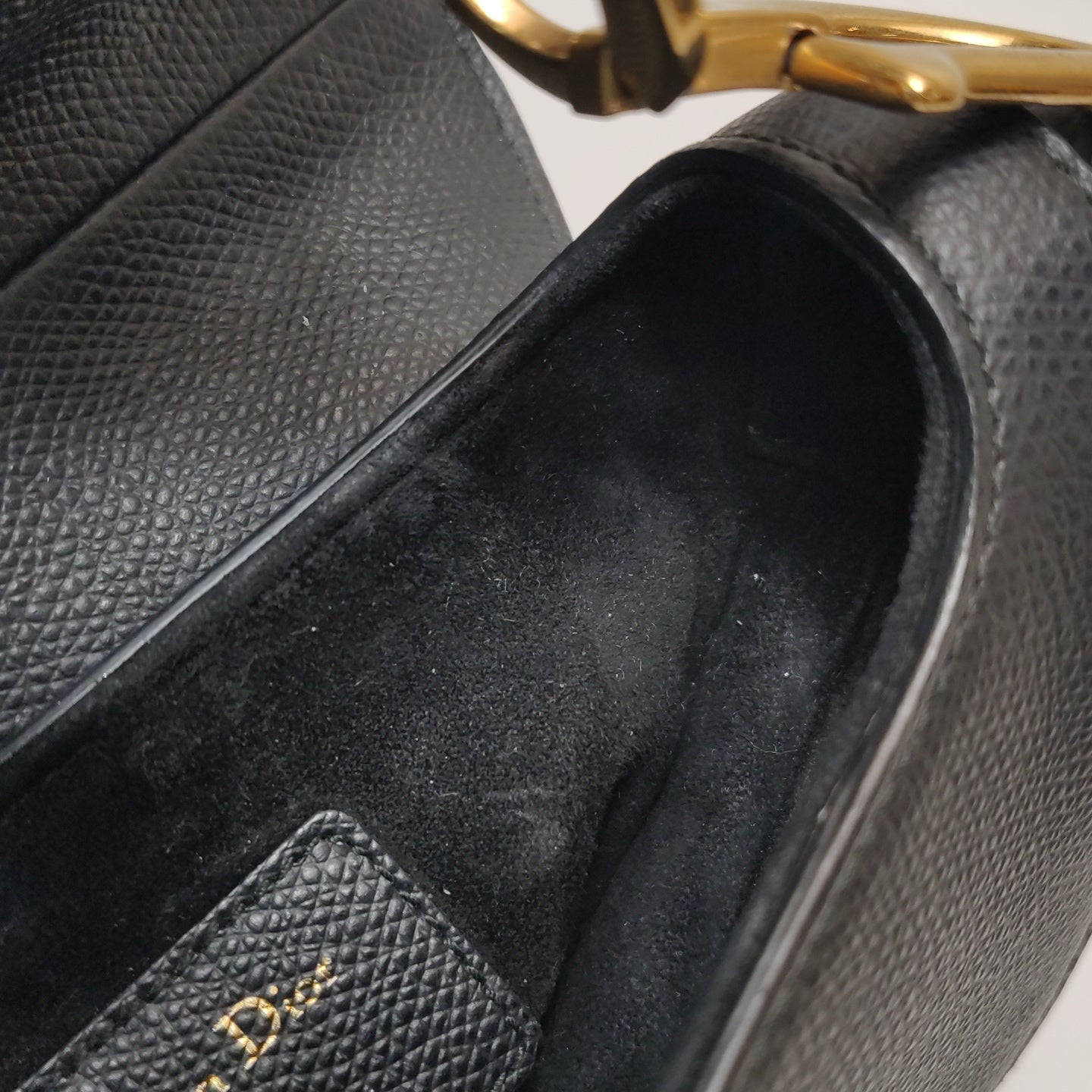 Dior - Saddle bag - Leather - Black - (Small)