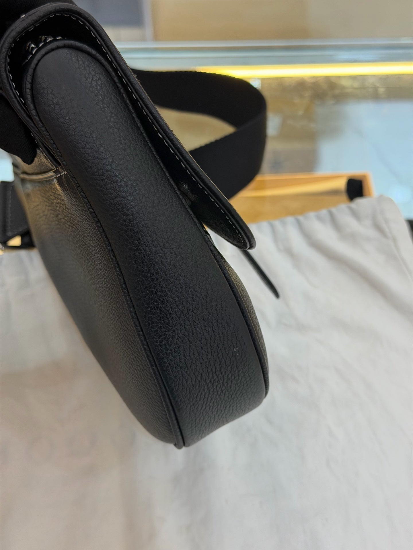Dior - Saddle Bag - Leather - Black - (small)