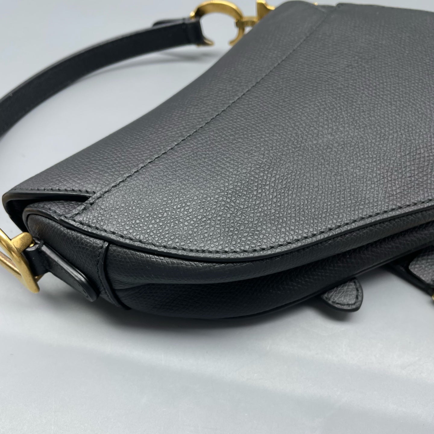 Dior - Saddle Bag - Leather - Black - (small)