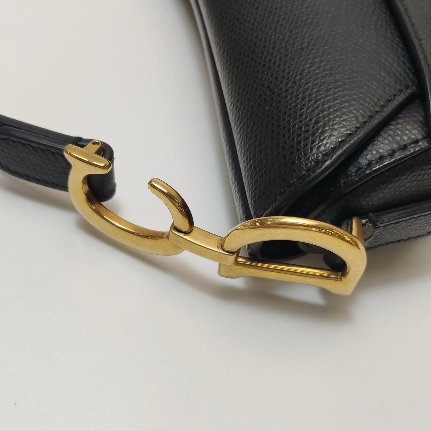 Dior - Saddle bag - Leather - Black - (Small)
