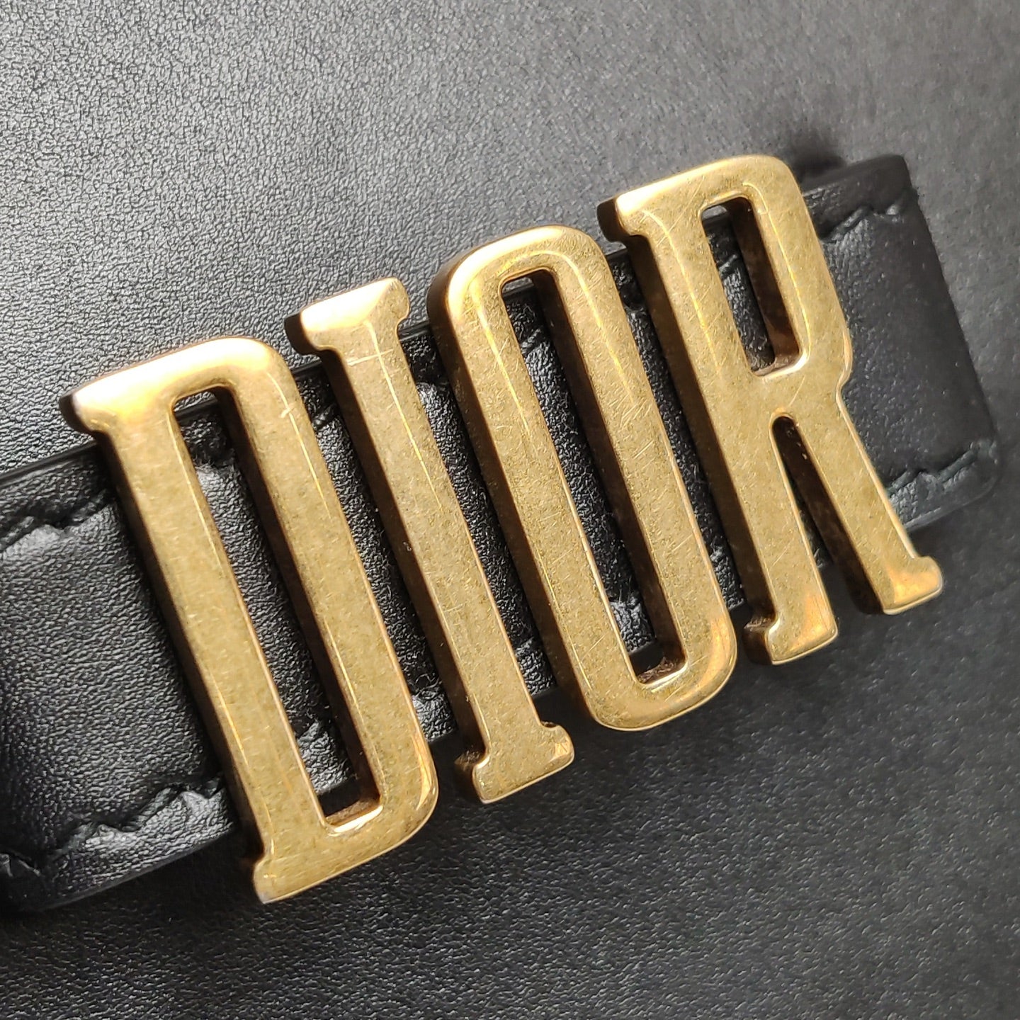 Dior - Saddle Bag - Leather - Black - (small)