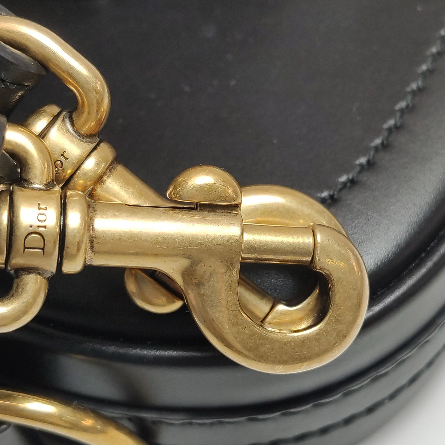 Dior - Saddle Bag - Leather - Black - (small)