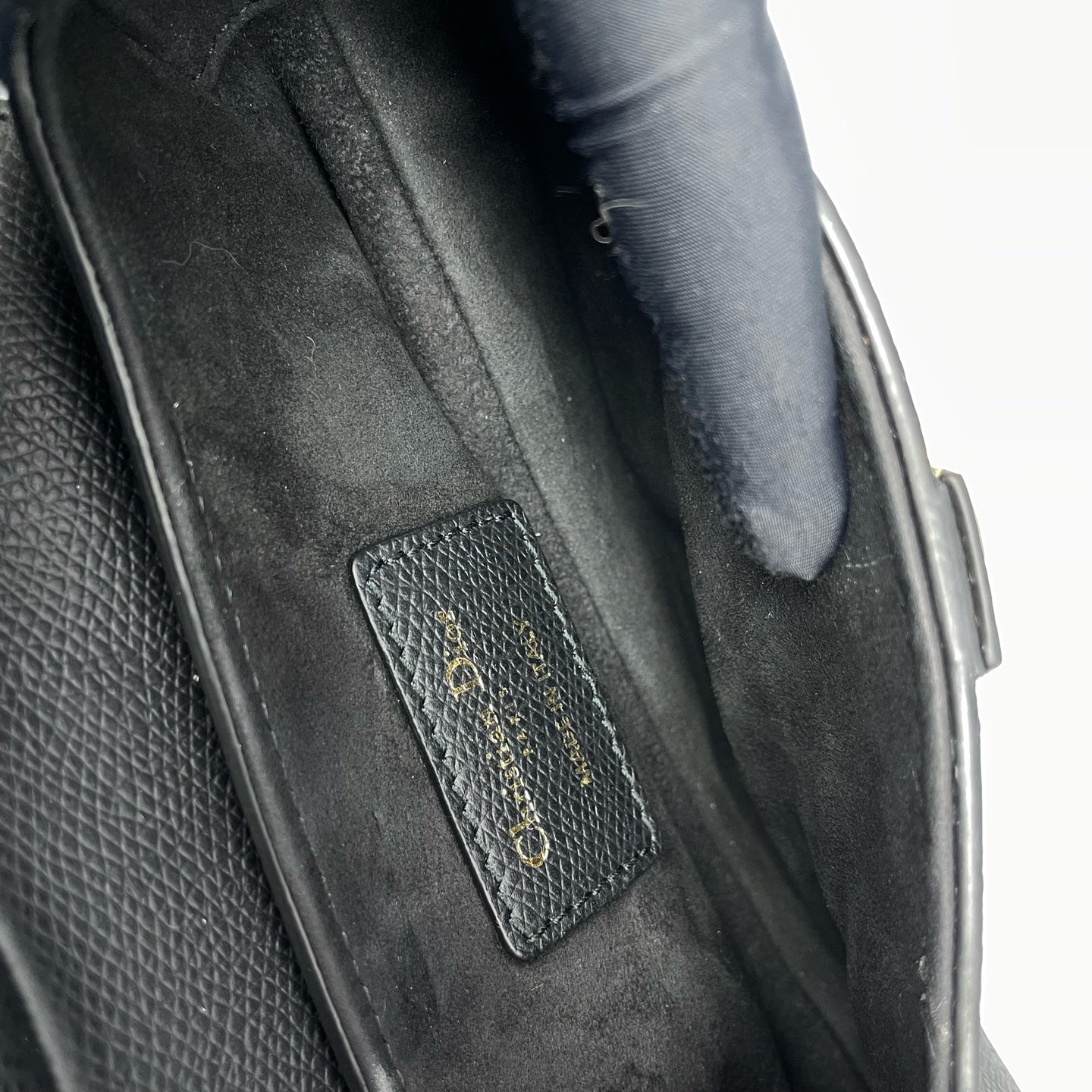 Dior - Saddle Bag - Leather - Black - (small)