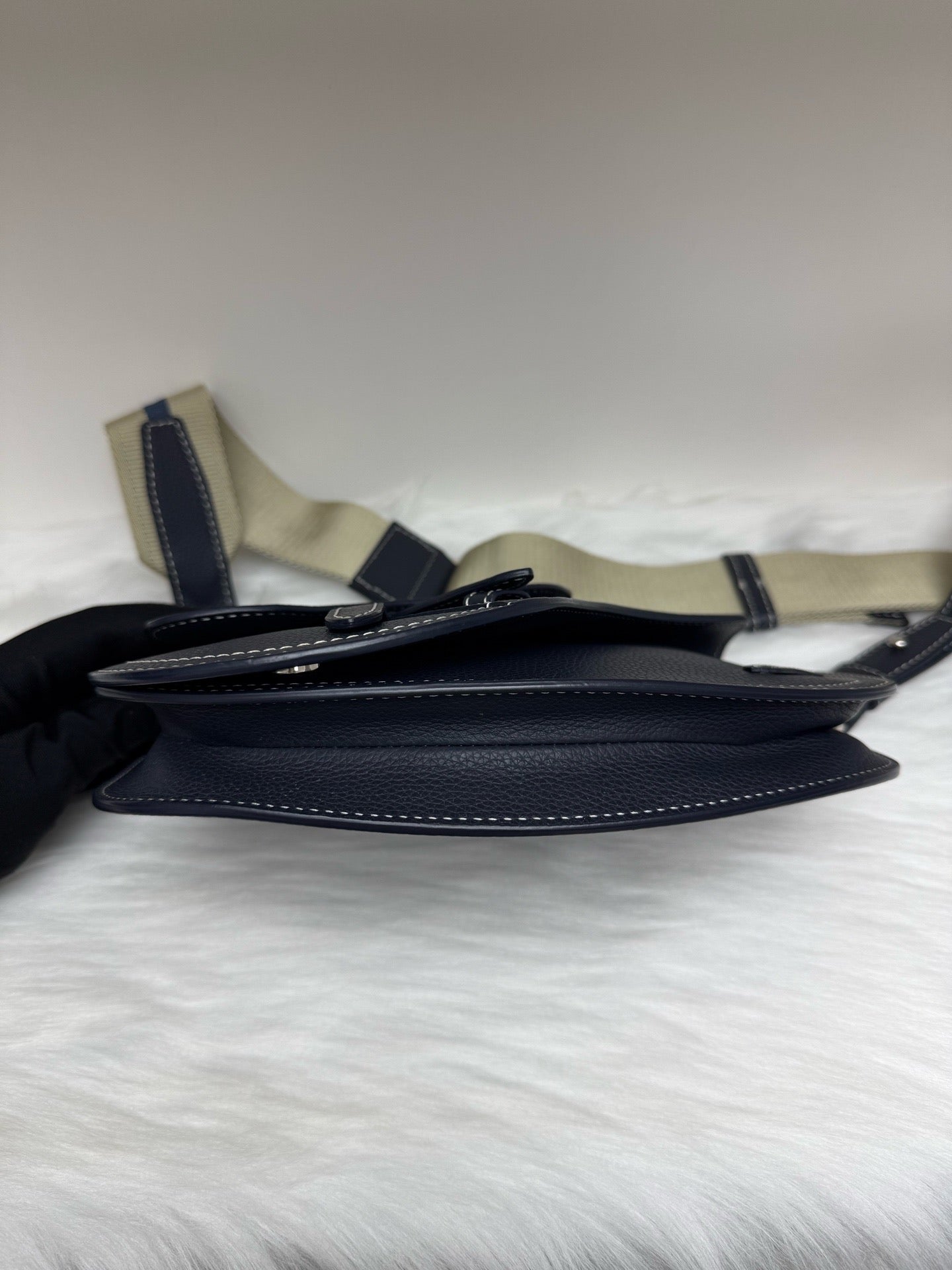 Dior - Saddle bag - Leather - Blue - (small)