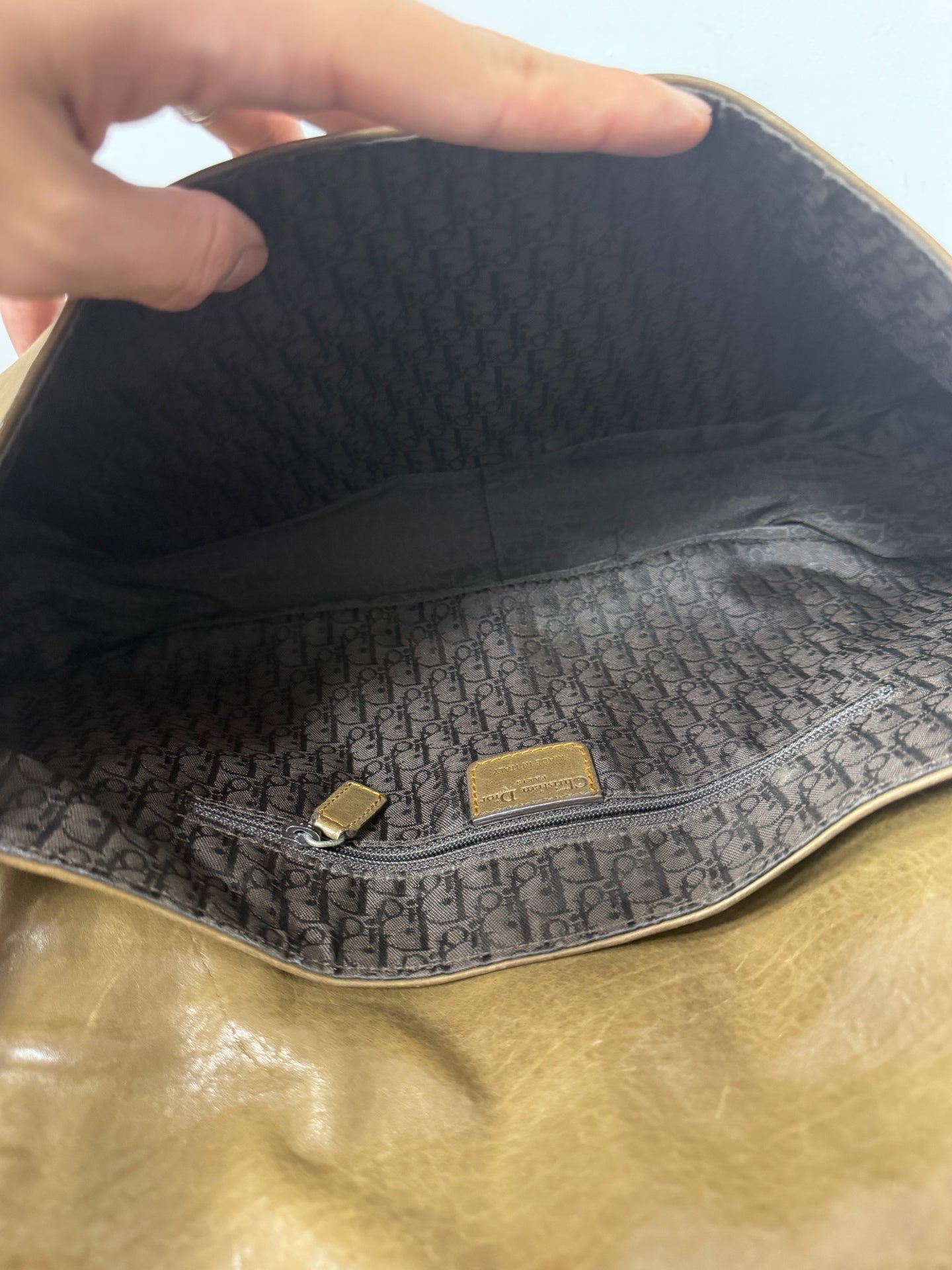 Dior - Saddle bag - Leather - Brown - (Medium)
