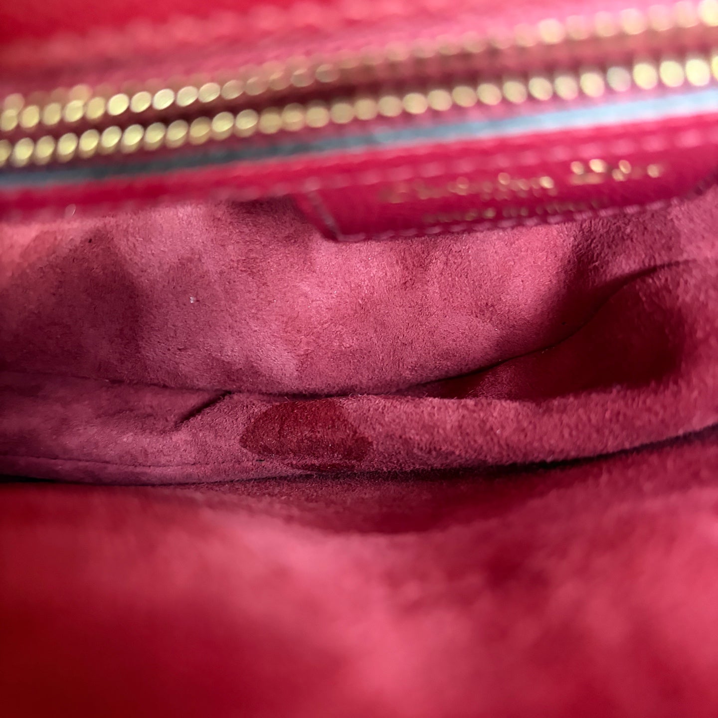 Dior - Saddle Bag - Leather - Burgundy - (Medium)