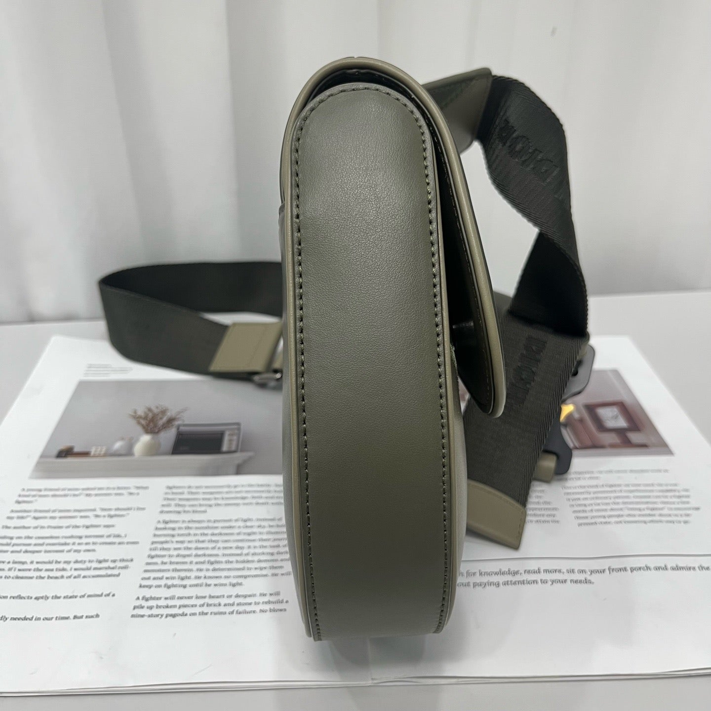 Dior - Saddle Bag - Leather - Green - (Large)